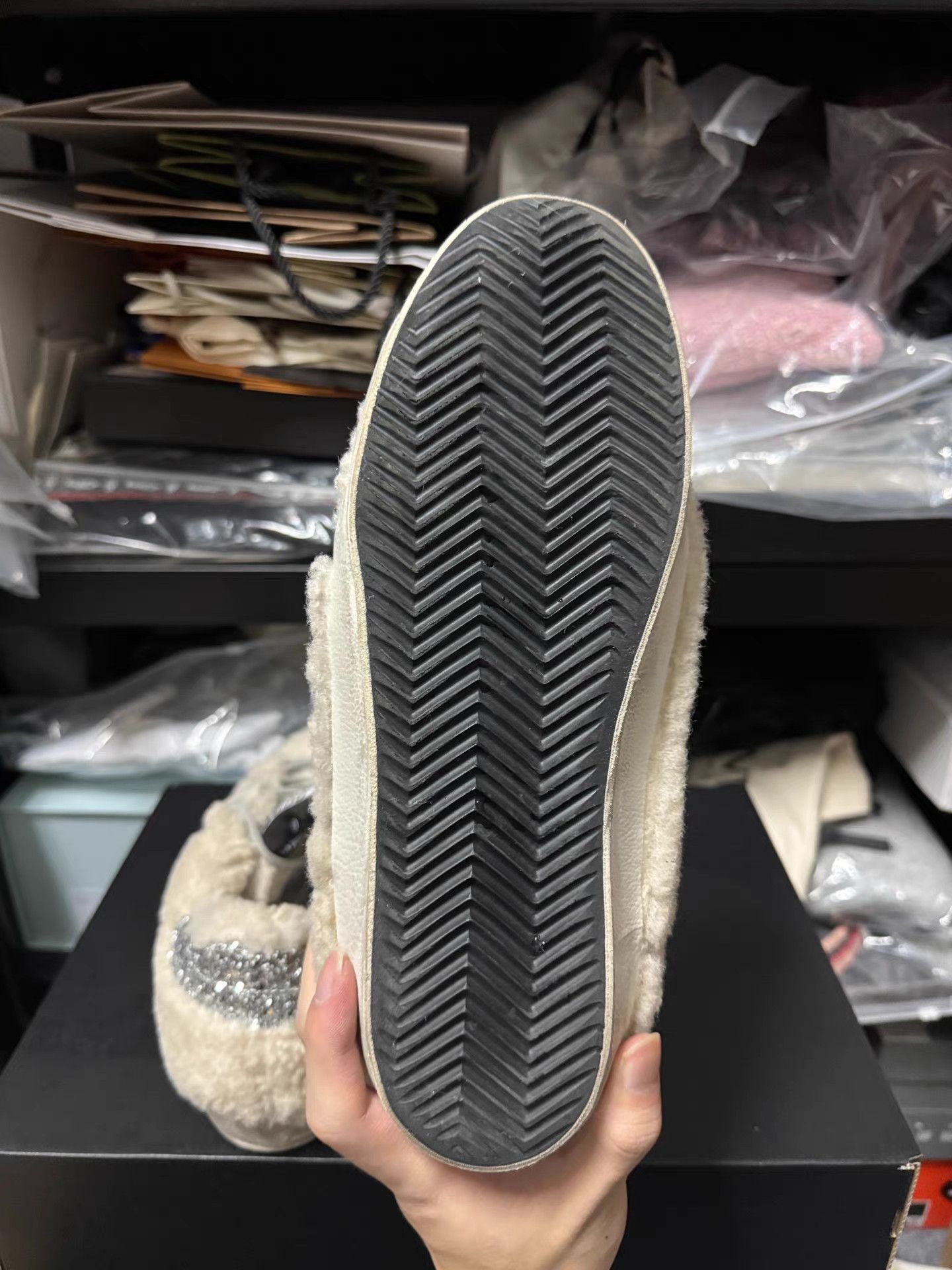 Golden Goose Golden Goose GGDB Super Star Fur Sneakers K6 Size US 9 / IT 39 - 7 Thumbnail
