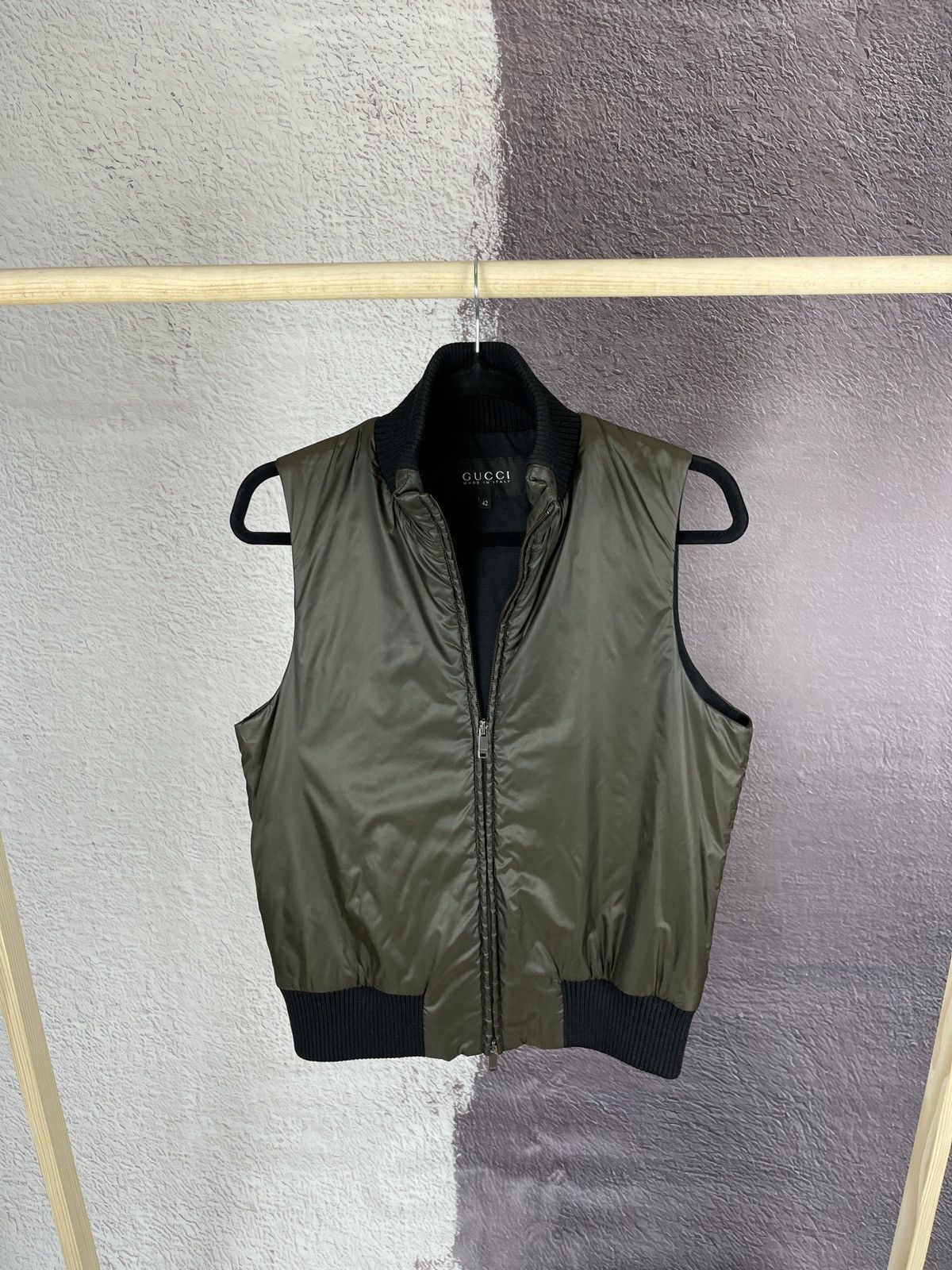 Gucci Gucci vintage full zip vest lining rare Size M / US 6-8 / IT 42-44 - 1 Thumbnail