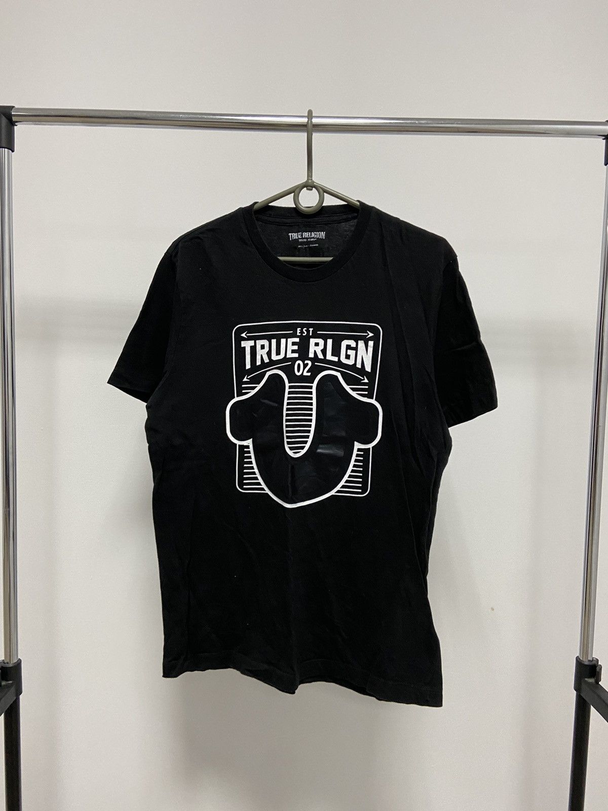 True Religion × Vintage True Religion Vintahe Big Logo T Shirt Skate Y2K Rare Size US S / EU 44-46 / 1 - 1 Thumbnail
