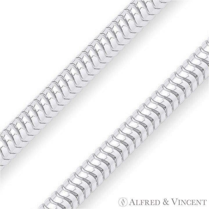 Other 2.4mm Flexible Snake Link Italian Chain Anklet Size 9 Size ONE SIZE - 2 Thumbnail
