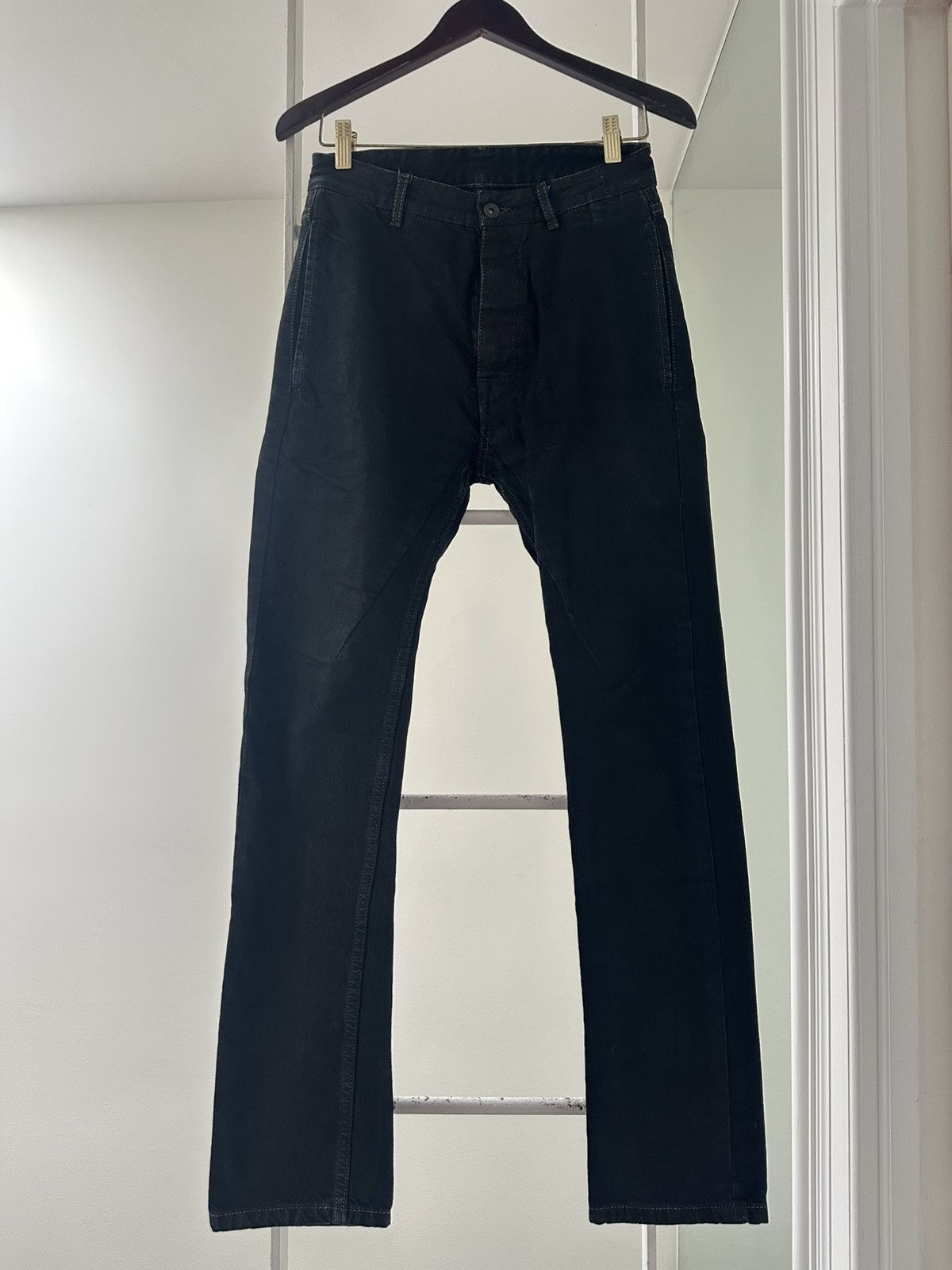 Torrance Cut Waxed Jeans
