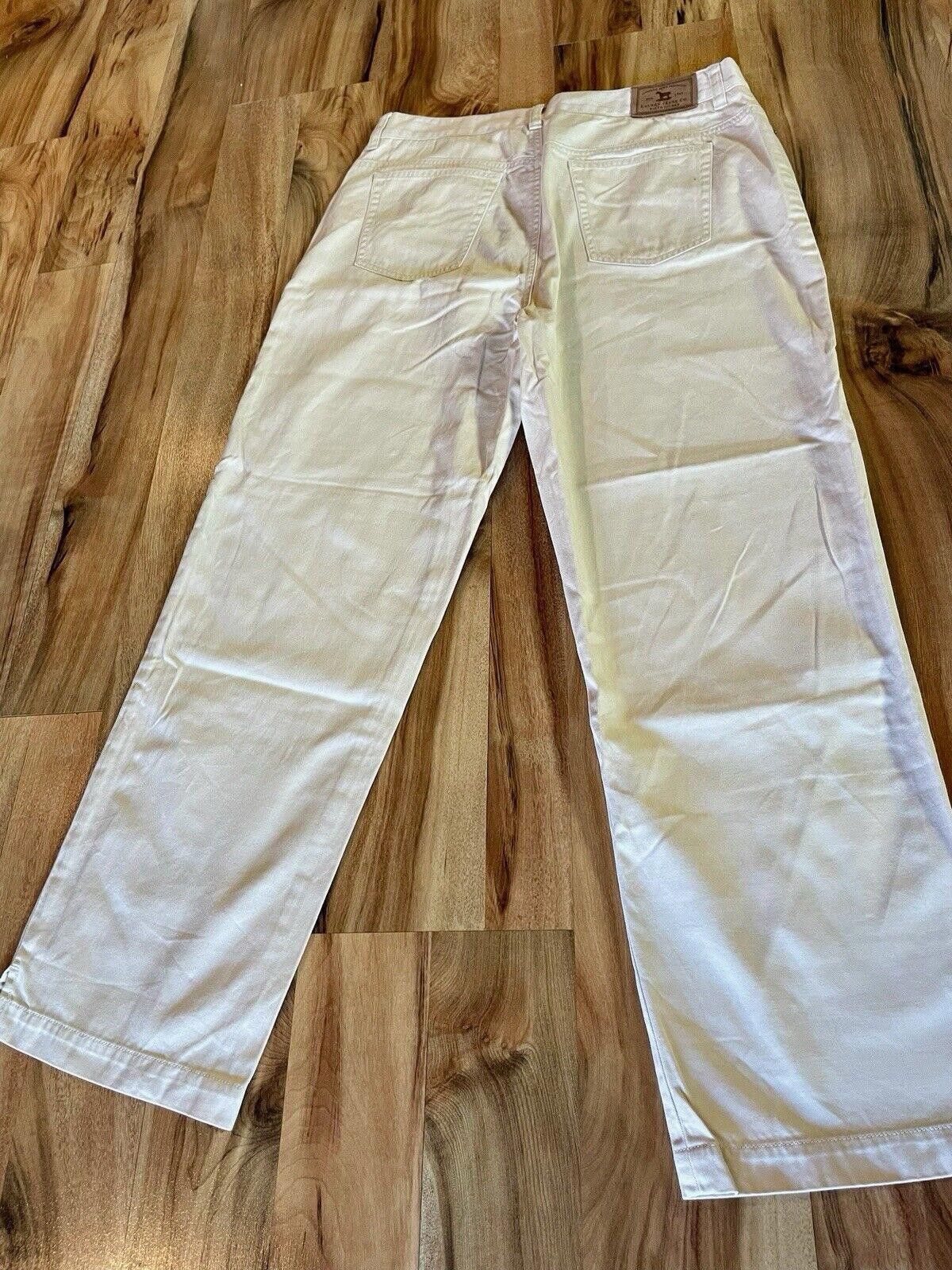 Polo Ralph Lauren Ralph Lauren Women’s White Jeans Pants Sz 8 (A1) Size 30" / US 8 / IT 44 - 4 Thumbnail