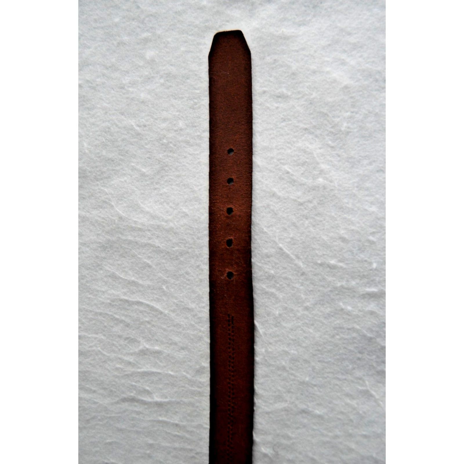 Fossil Fossil Men’s Leather Silver Buckle Brown Belt 44 Dress Belt Buckle Adjustable Solid Leather 110/44 Mens Belt Size 44 - 5 Thumbnail