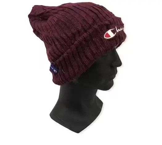 Champion × Vintage Vintage Champion Spell Out Beanie Hat Size ONE SIZE - 2 Thumbnail