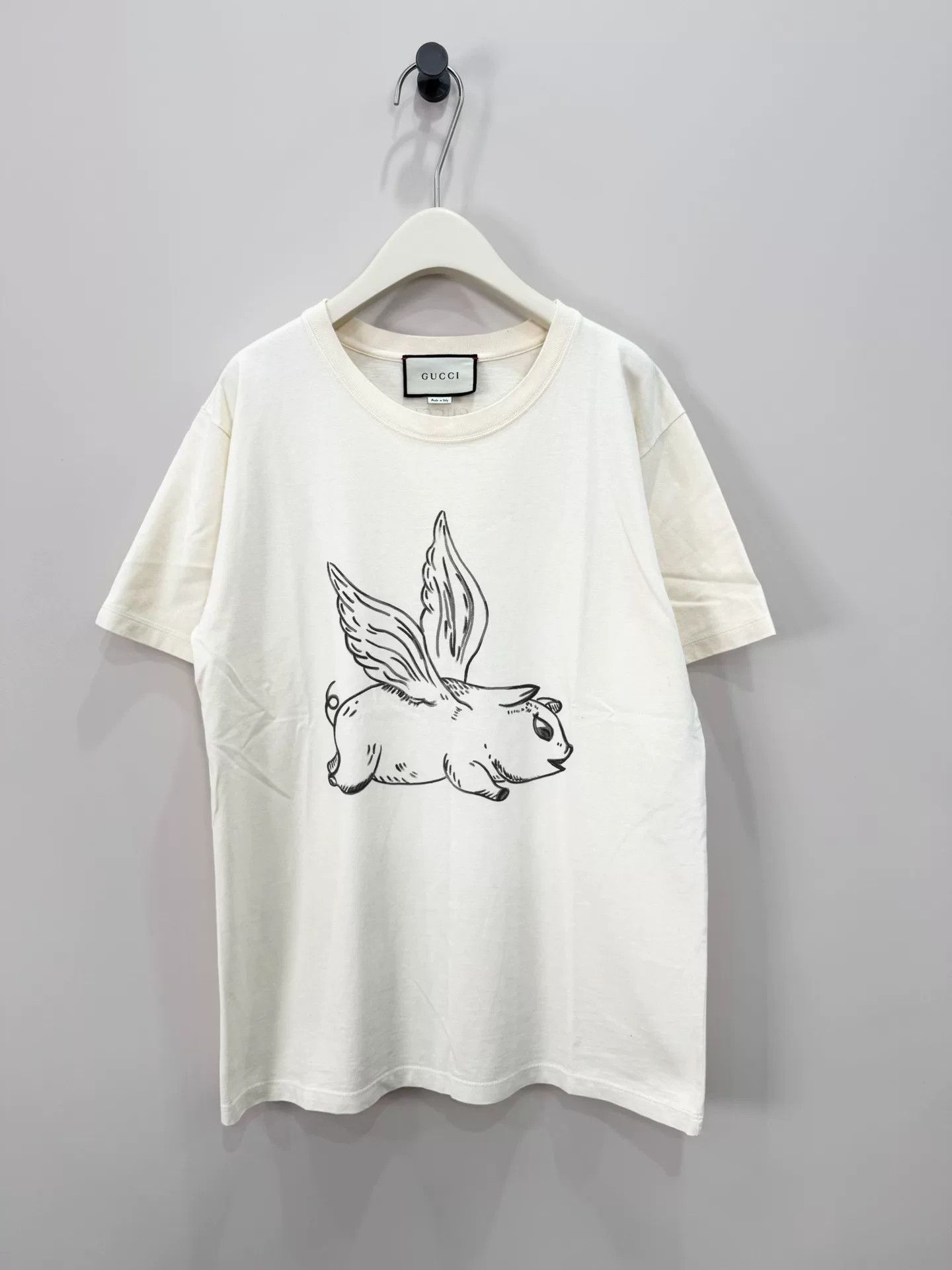 Gucci Gucci Flying Pig Print Short Sleeve XS Size XS / US 0-2 / IT 36-38 - 1 Thumbnail