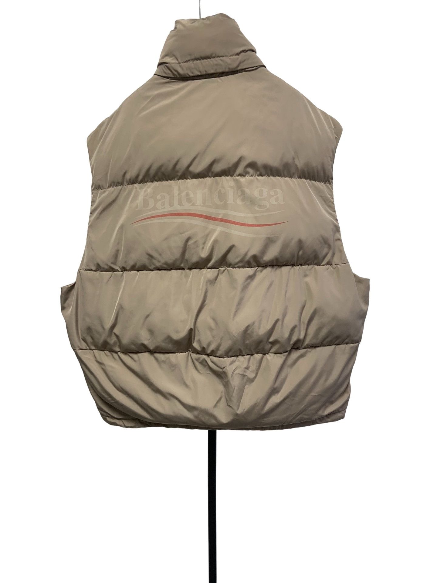 Balenciaga Balenciaga Logo Padded Puffer Vest 48 Size US M / EU 48-50 / 2 - 1 Thumbnail