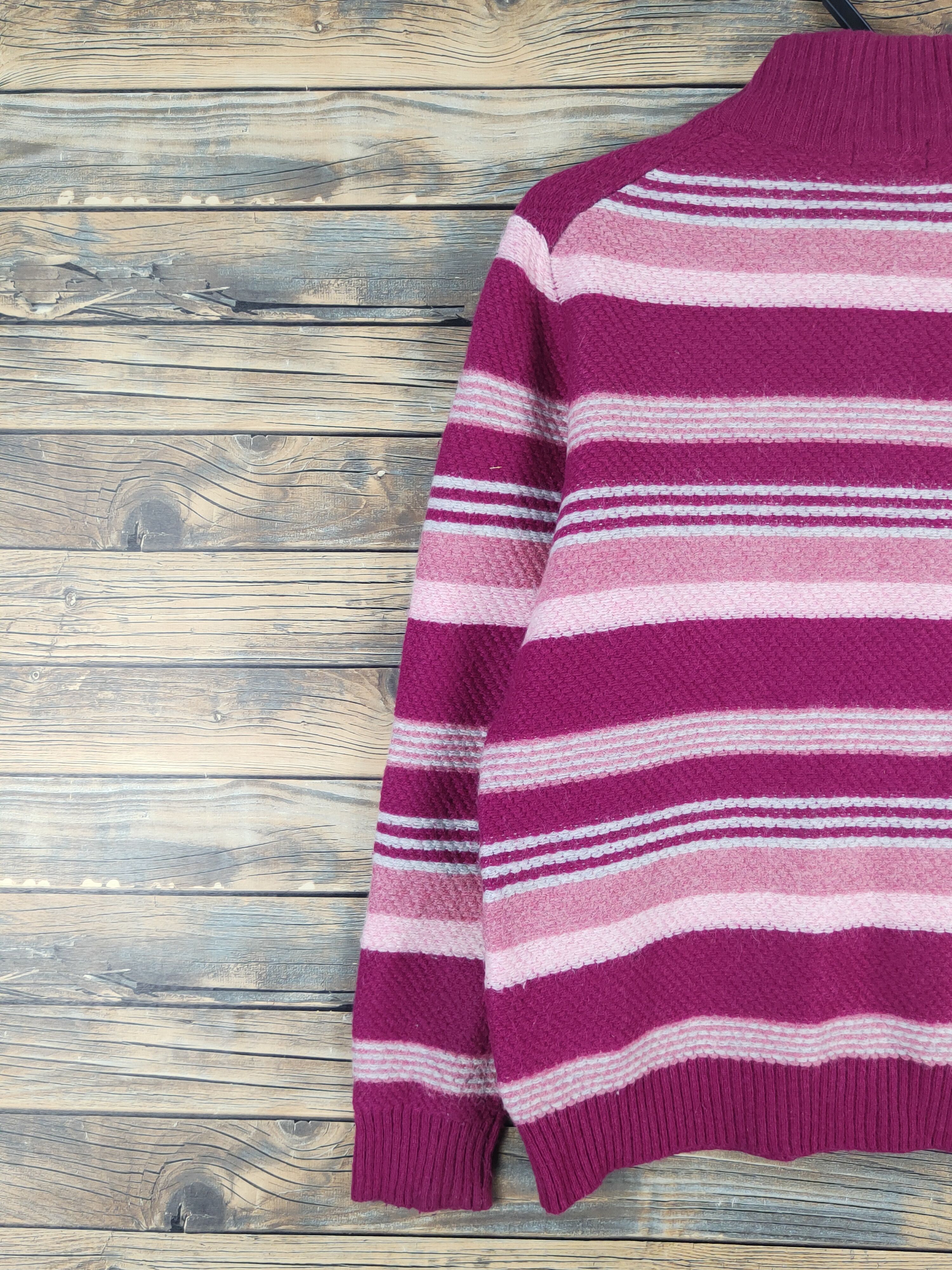 Homespun Knitwear × Japanese Brand × Macbeth Macbeth Pink Knitwear Sweatshirts #W1090 Size L / US 10 / IT 46 - 9 Thumbnail