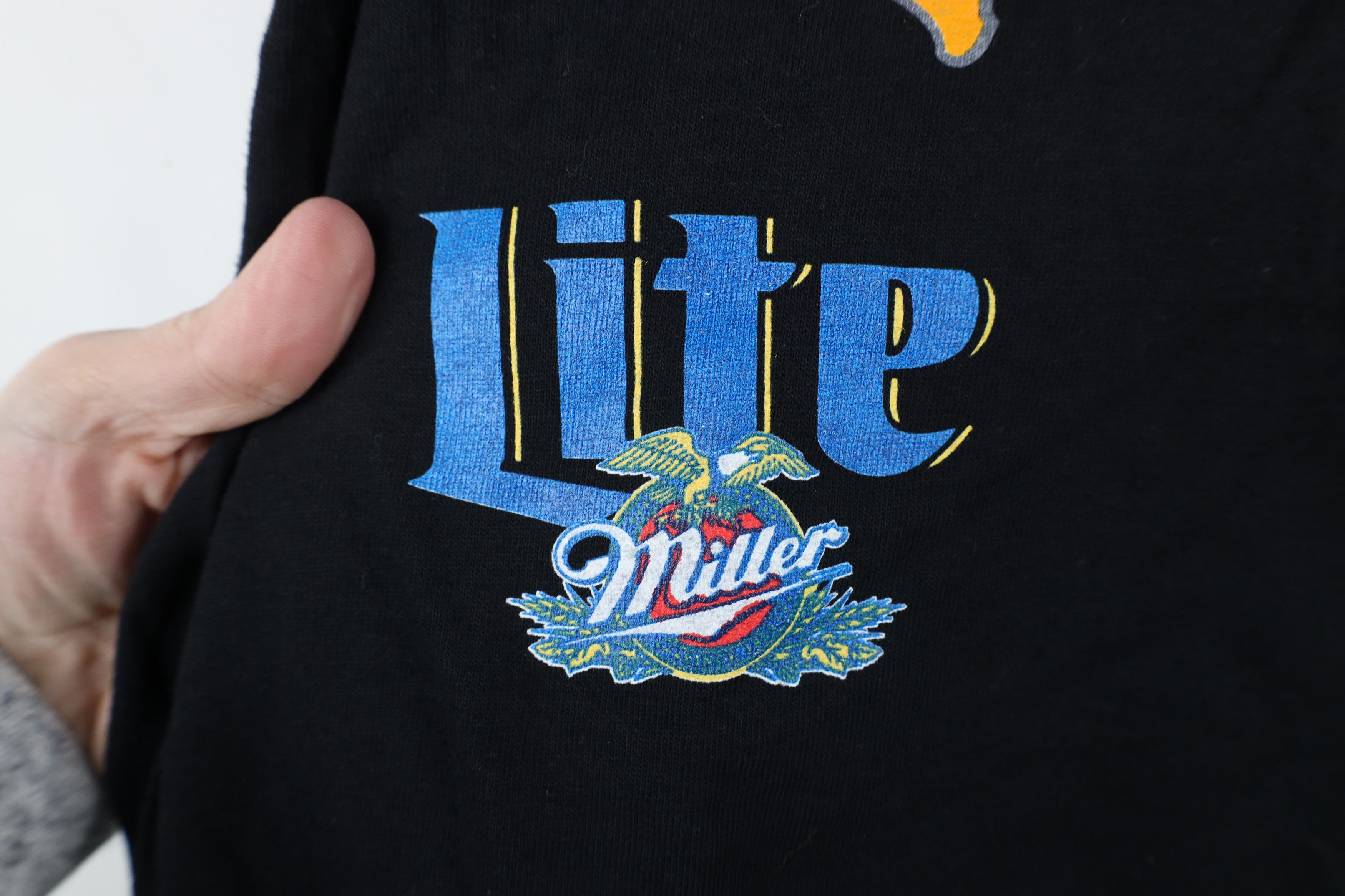 Vintage Deadstock Vintage 90s Miller Lite Beer Life Is Good T-Shirt Size US XL / EU 56 / 4 - 7 Thumbnail