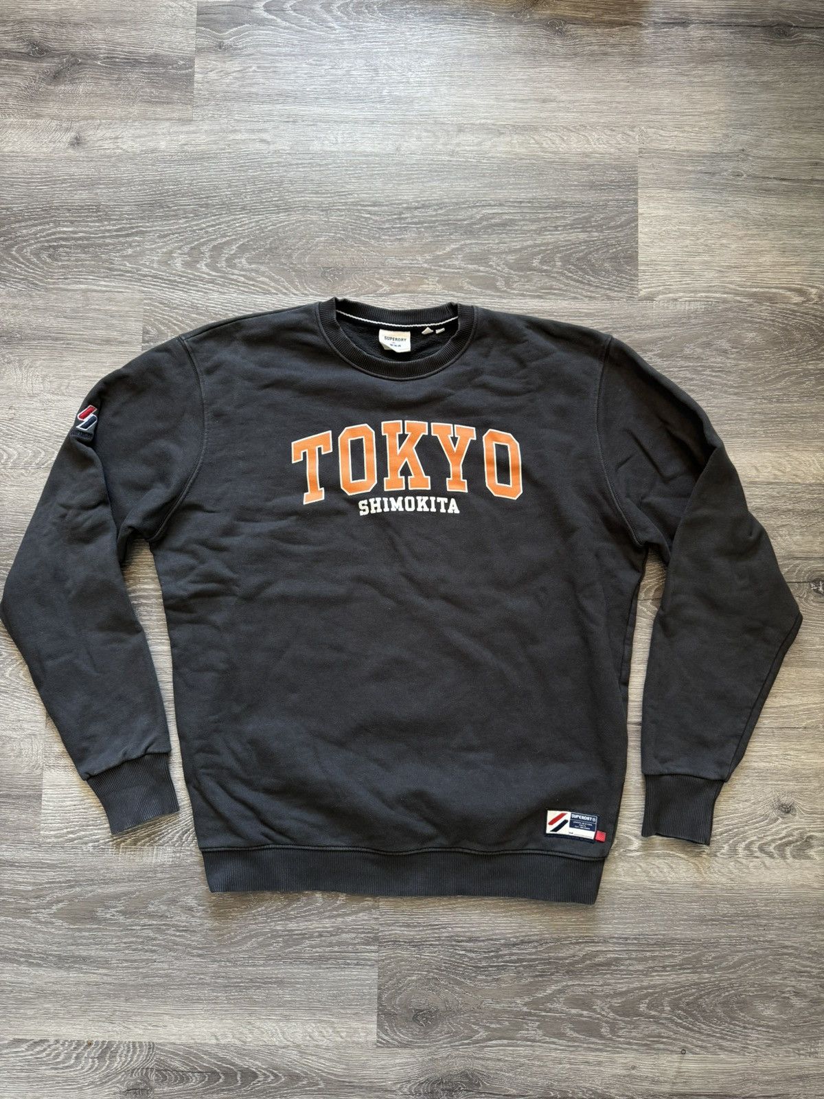 Superdry × Vintage Vintage Y2K Superdry Sweater Tokyo Size US L / EU 52-54 / 3 - 1 Thumbnail