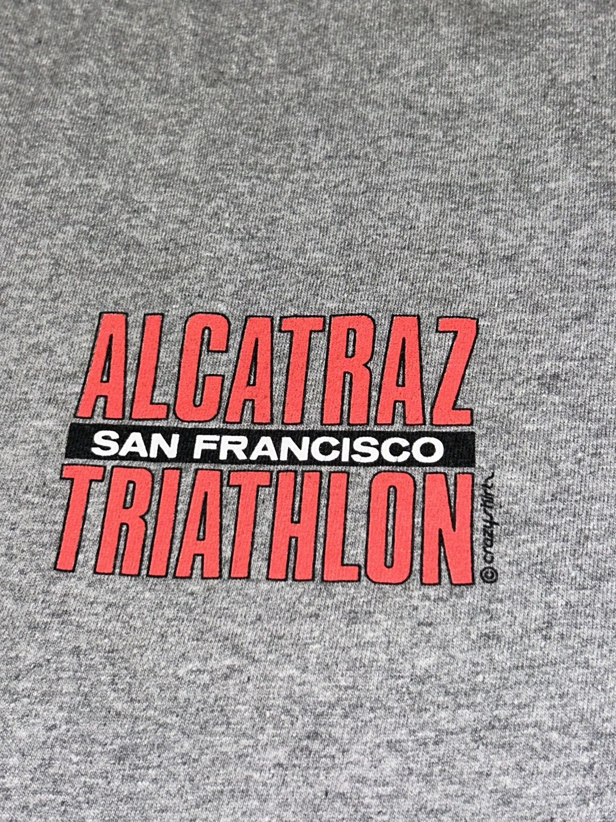 Other Crazy Shirt Alcatraz San Francisco Humor Triathlon Vintage Size US S / EU 44-46 / 1 - 4 Thumbnail