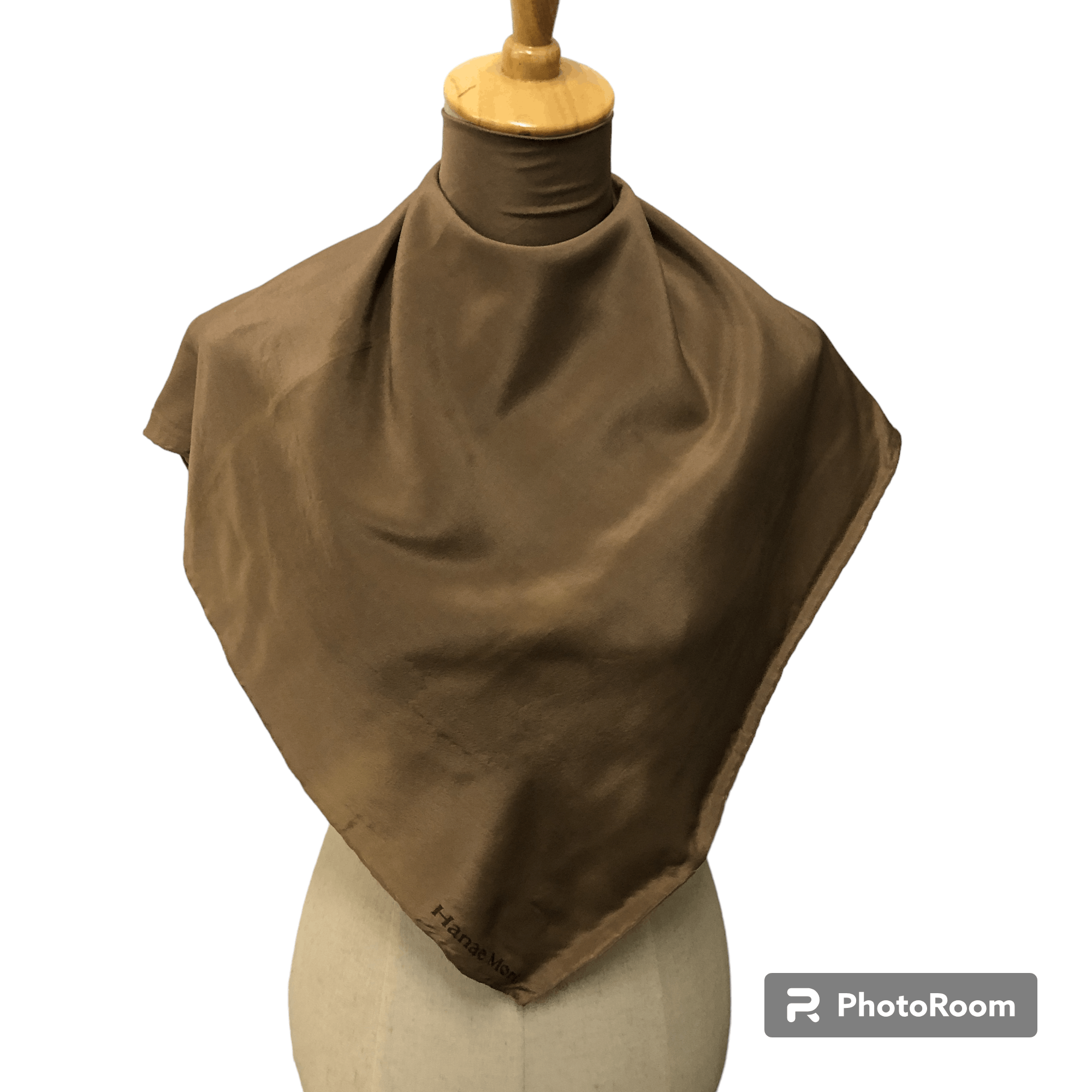 Hanae Mori Hanae Mori Plain Hand Rolled Silk Scarf M1083 Size ONE SIZE - 1 Thumbnail
