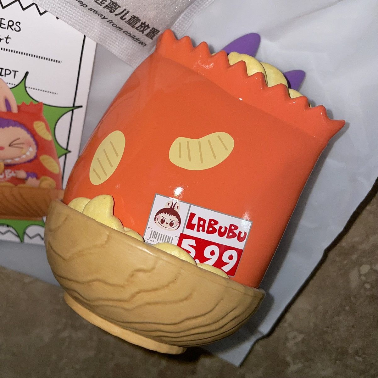 POP MART Pop Mart Labubu The Monsters Wacky Mart Series Chips Figure Size ONE SIZE - 3 Thumbnail
