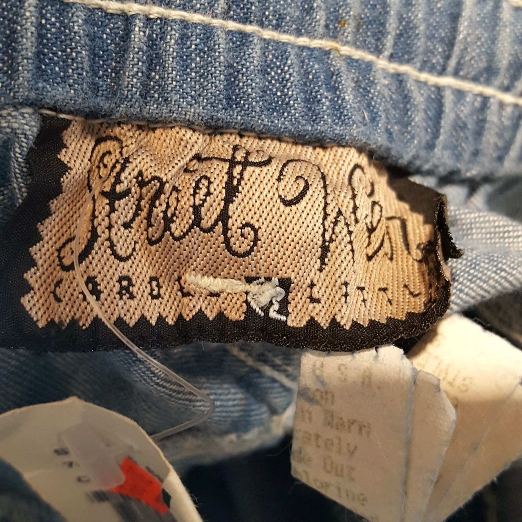 Denime VTG 80s Street Wear Womens Size M Stretch Relaxed Tapered Denim Blue Jeans Vintage Yes Size 32" / US 10 / IT 46 - 6 Thumbnail