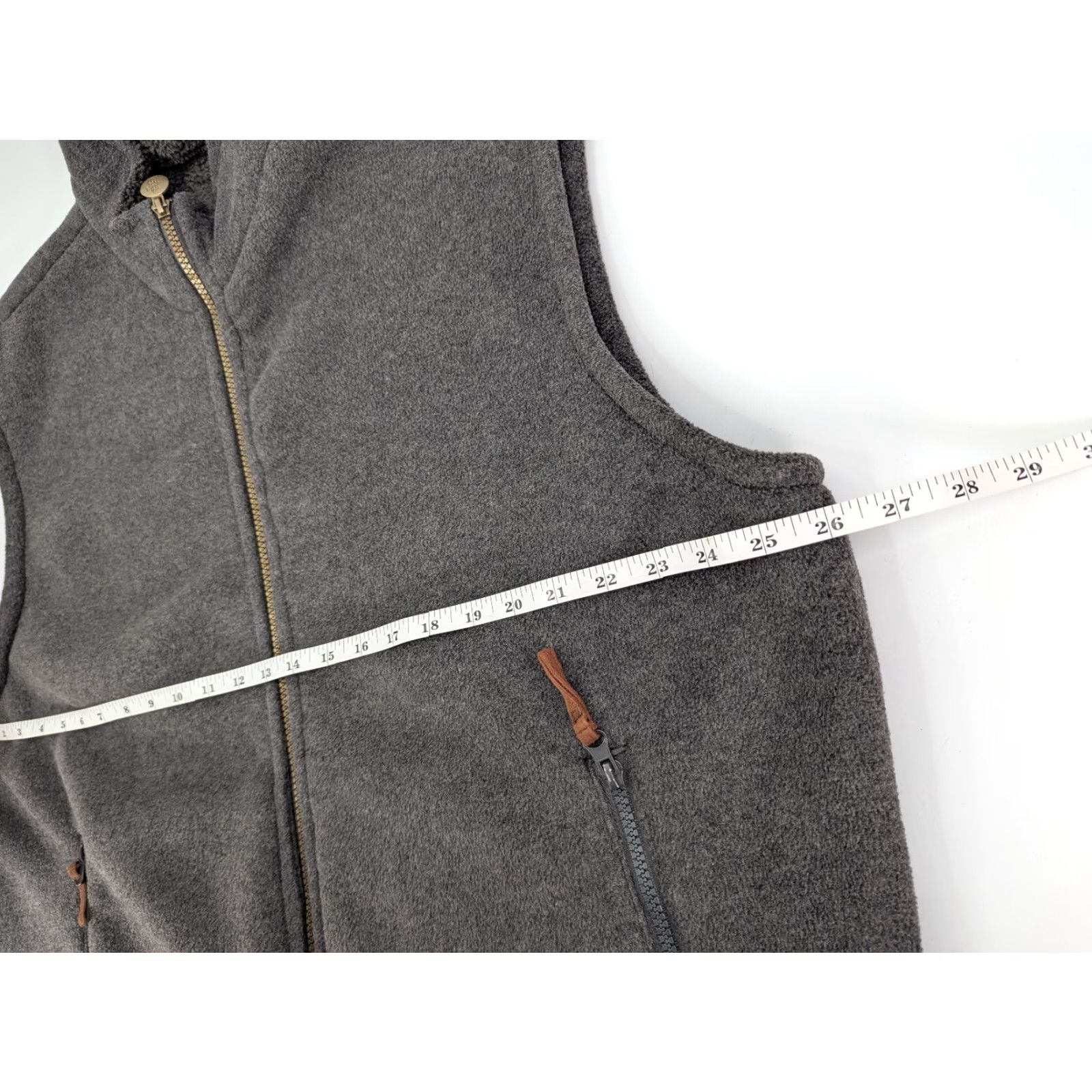 CO Outback Trading Co Vest Summit Fleece Gray 2XL Zip Pockets Outdoor Men Size US XXL / EU 58 / 5 - 6 Thumbnail