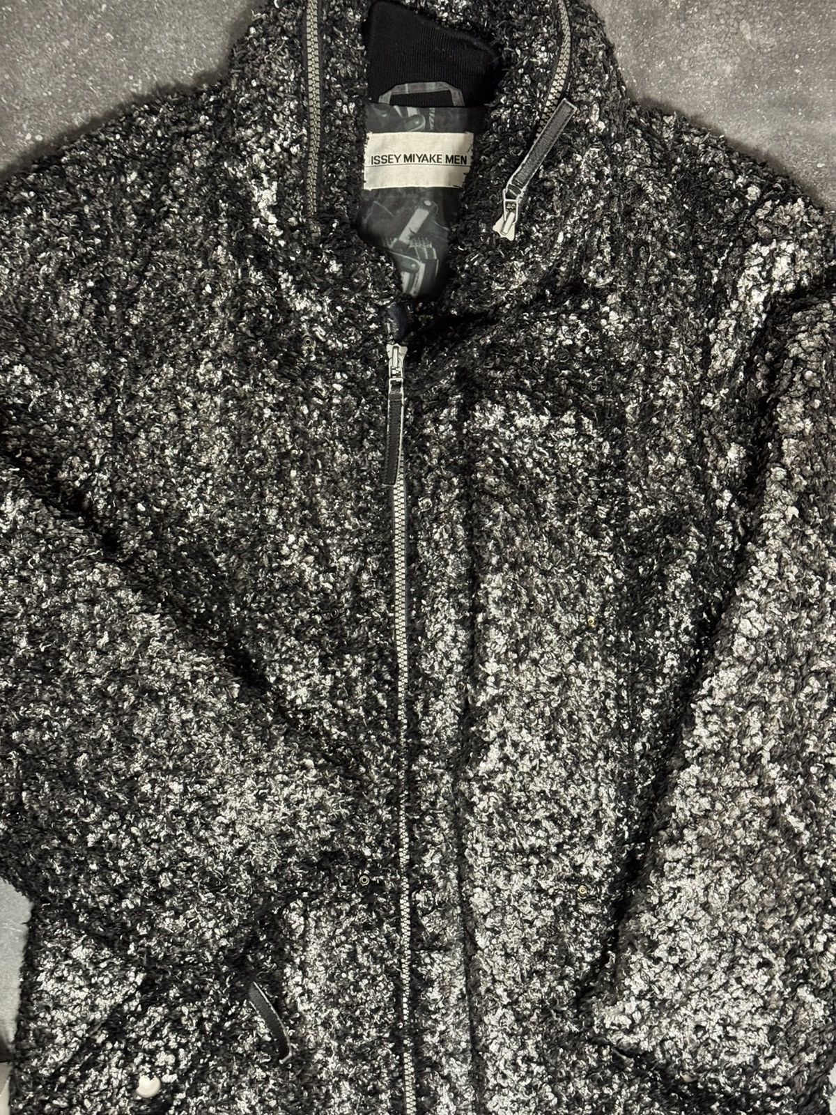 Issey Miyake Issue Miyake Men archive AW97 metallic jacket Size US M / EU 48-50 / 2 - 6 Thumbnail