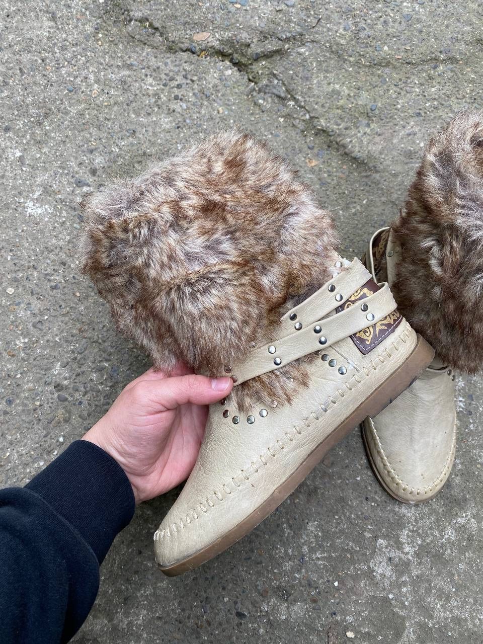 Japanese Brand Mohair LGB as98 style vintage distressed boots shoes Size US 7 / IT 37 - 8 Thumbnail