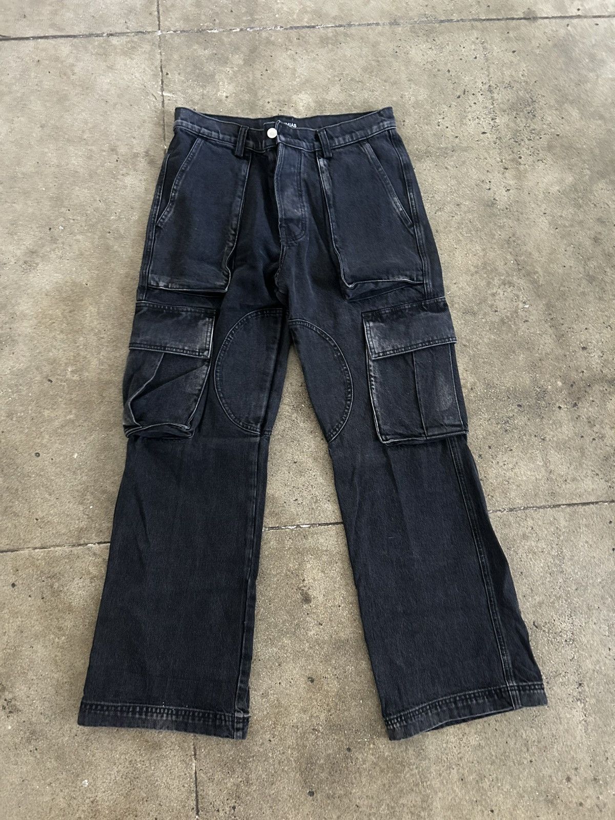 Nahmias Nahmias Baggy Logo Cargo Pants Size US 30 / EU 46 - 1 Thumbnail