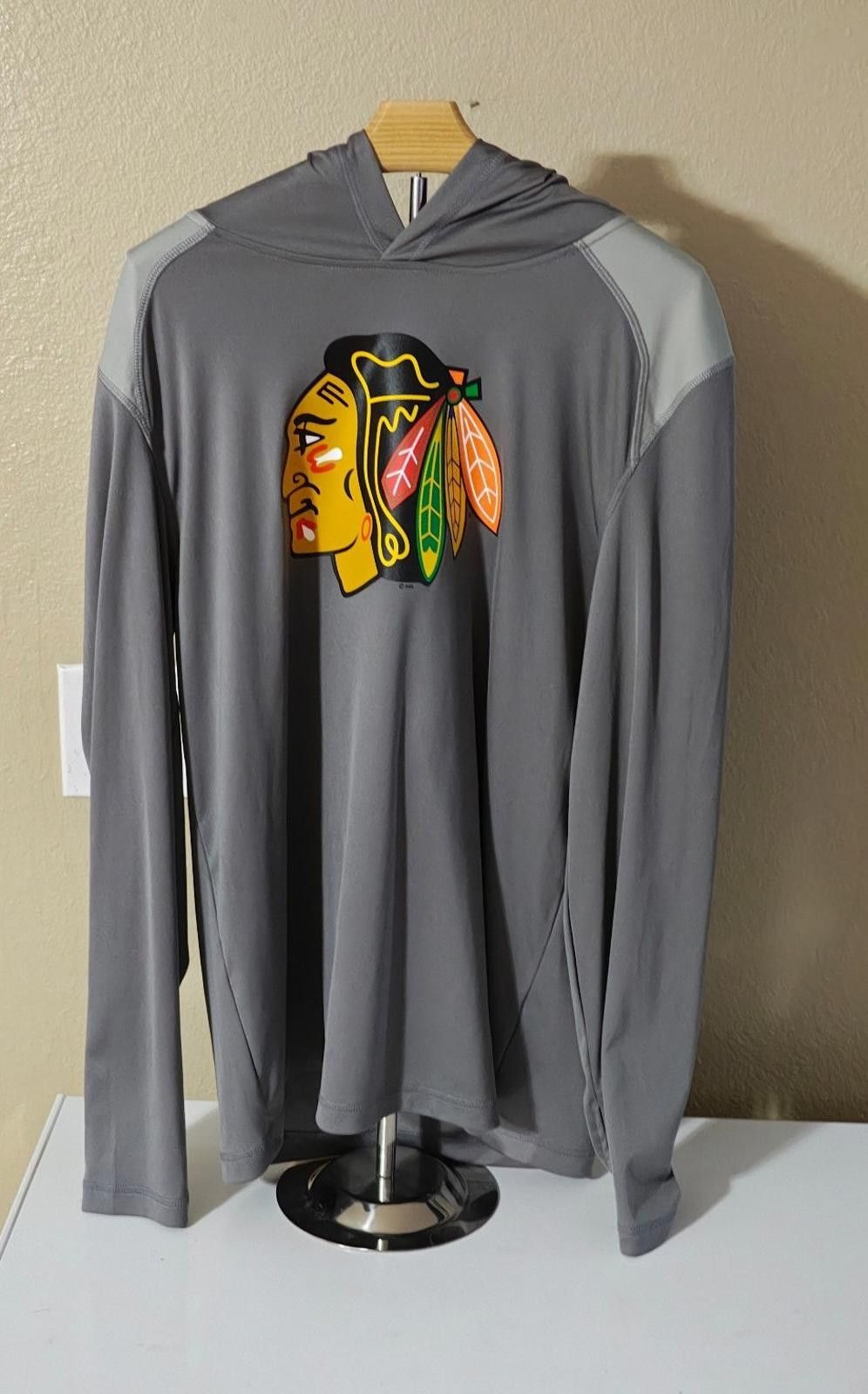 Other Fanatics Pro Rink Collection Chicago Blackhawks Hoodie Size US 34 / EU 50 - 1 Thumbnail