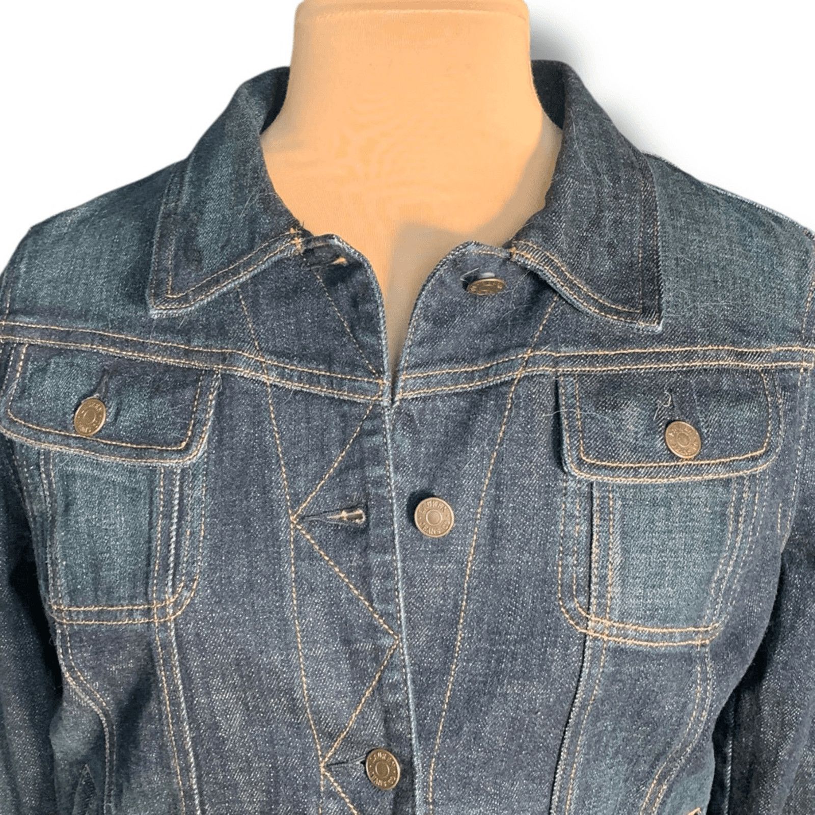 Vintage Vintage Ralph Lauren Denim Jacket Faux Fur Collar Western Size M / US 6-8 / IT 42-44 - 10 Thumbnail