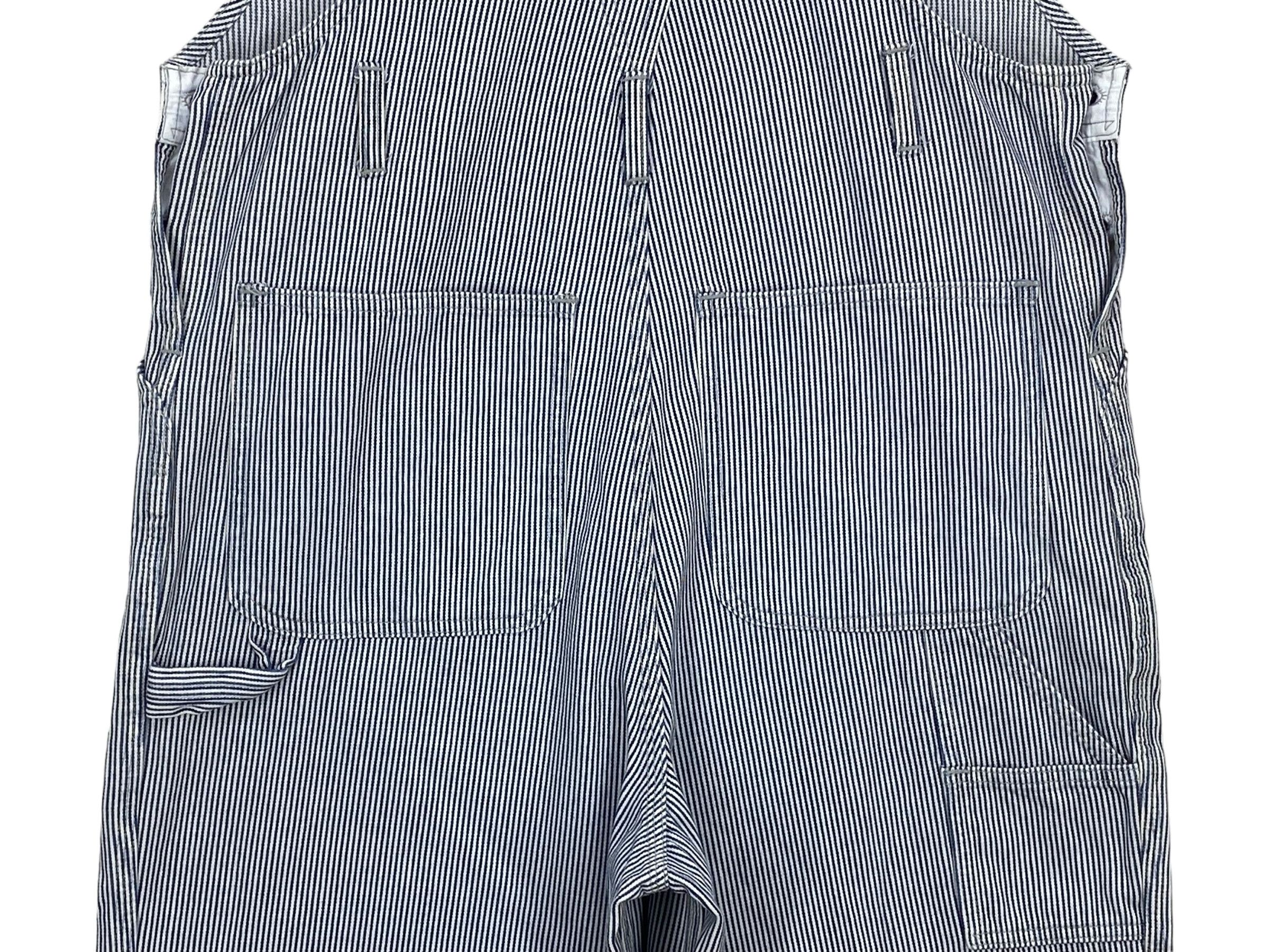 Vintage Dog House Carpenter Bib Overalls Light Wash Jeans Size US 39 - 7 Thumbnail