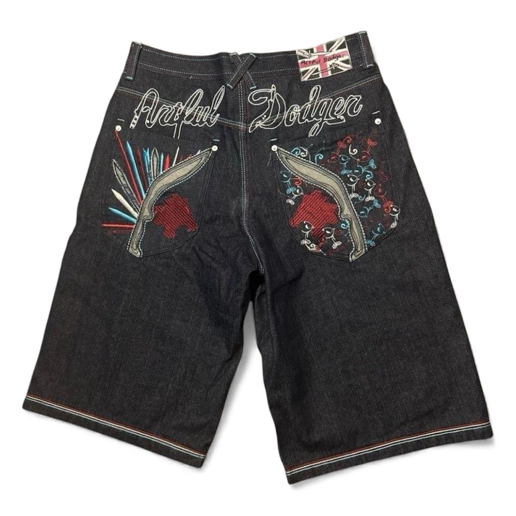 Artful Dodger Y2K Artful Dodger Denim Shorts Jean jorts Size 34 Size US 34 / EU 50 - 1 Thumbnail