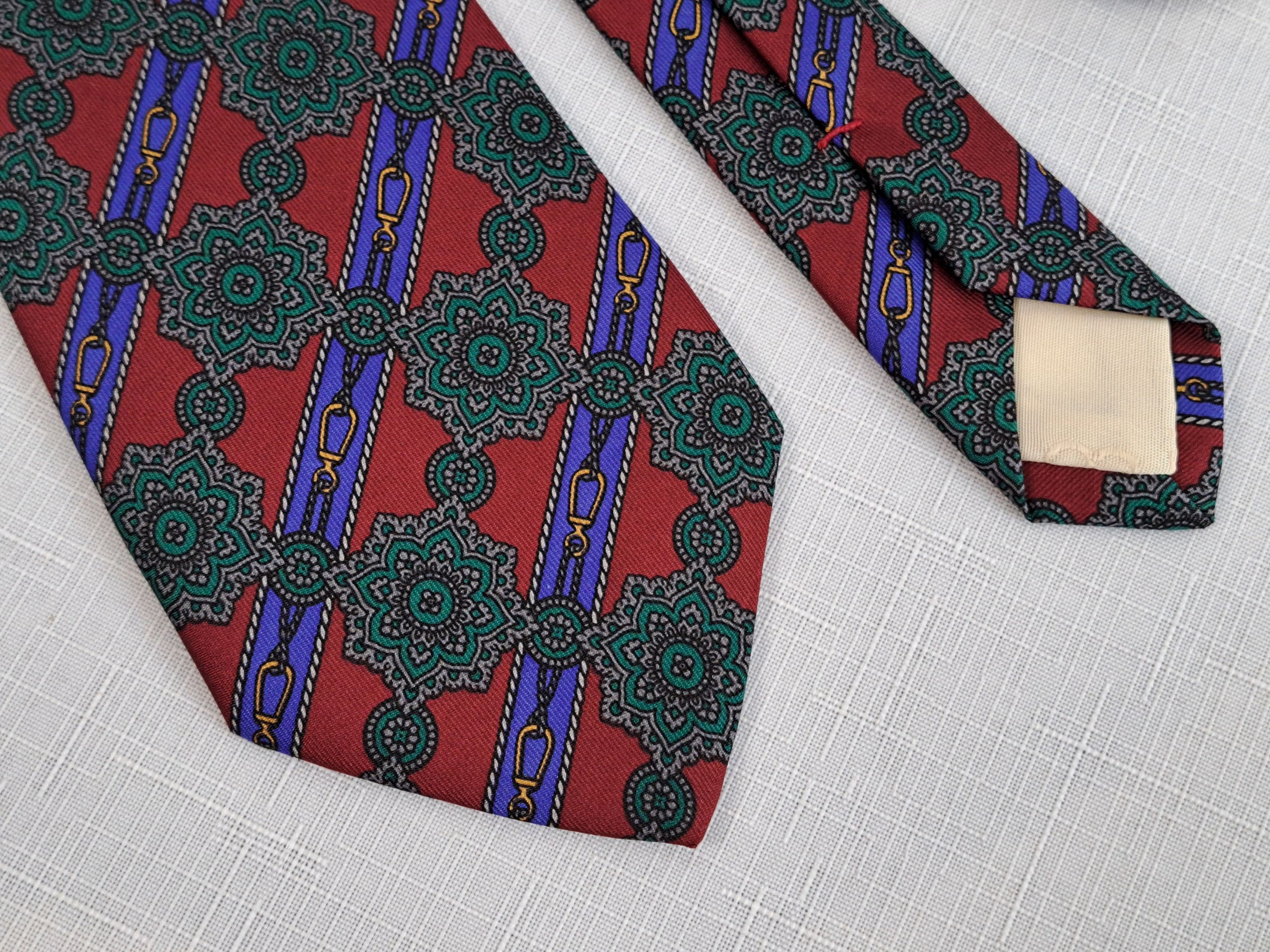 Balenciaga Vintage BALENCIAGA silk tie. Size ONE SIZE - 7 Thumbnail