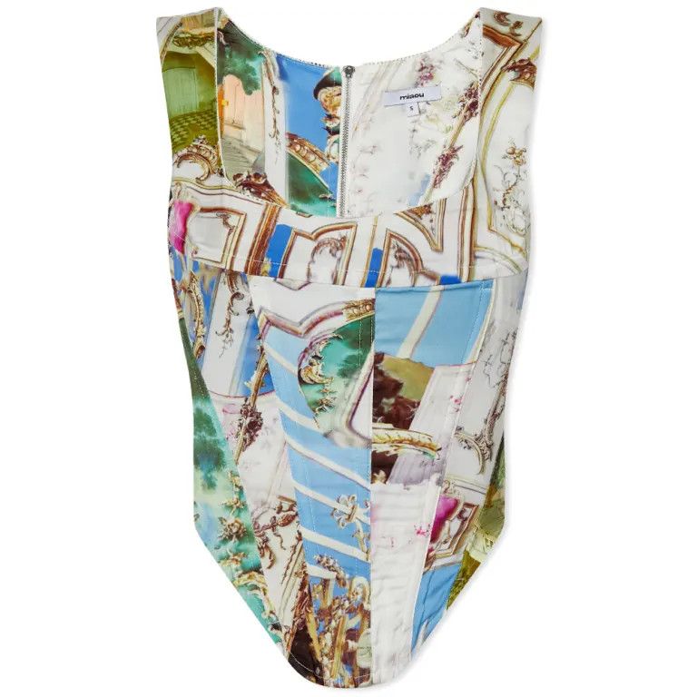 Miaou o1mle0425 Campbell Corset Baroque in Multicolor Size XL / US 12-14 / IT 48-50 - 2 Thumbnail