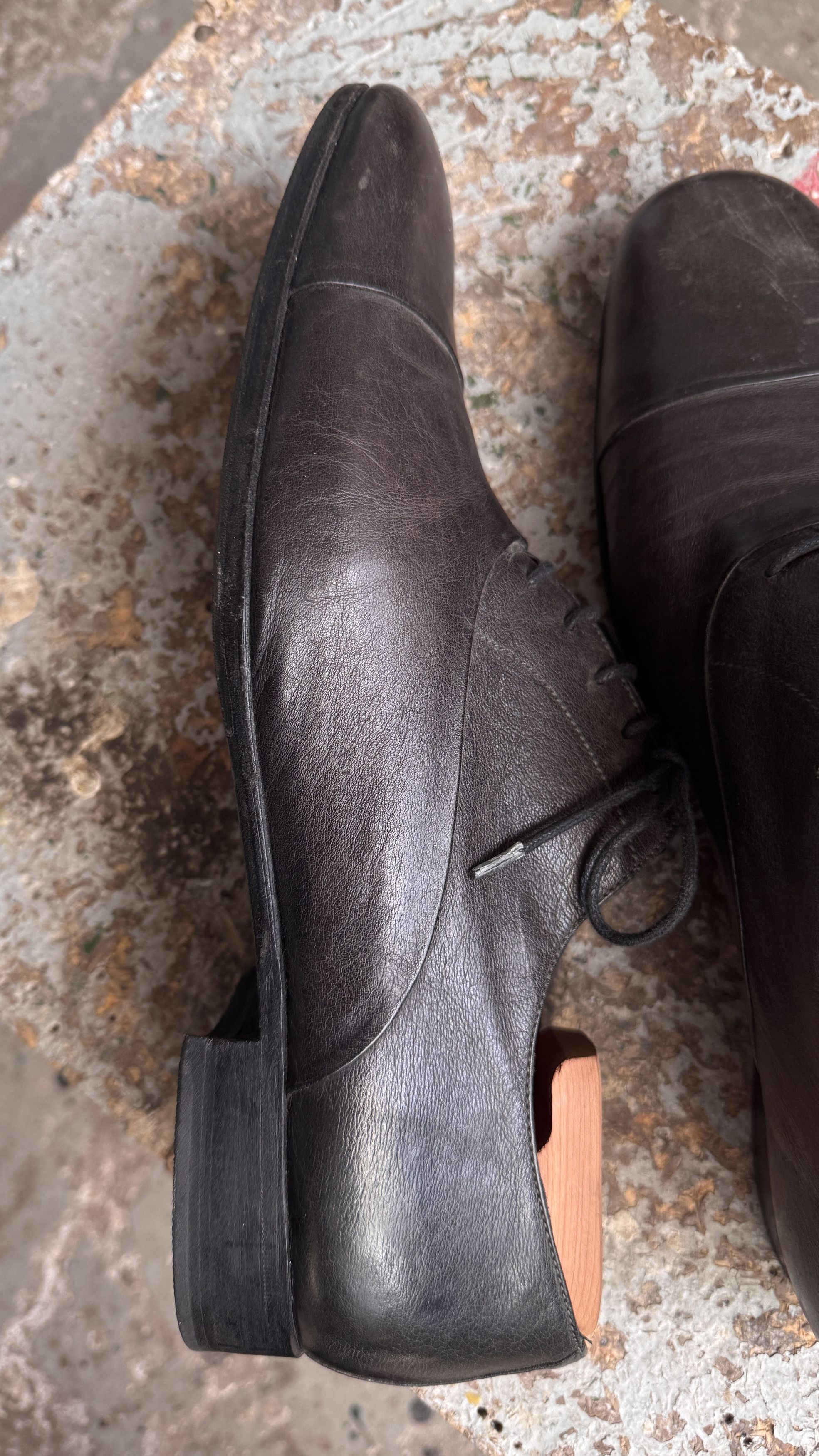 Pierre Hardy aa . KANGAROO OXFORDS . 28 CM . DARK GREY . MADE IN ITALY Size US 9.5 / EU 42-43 - 12 Thumbnail