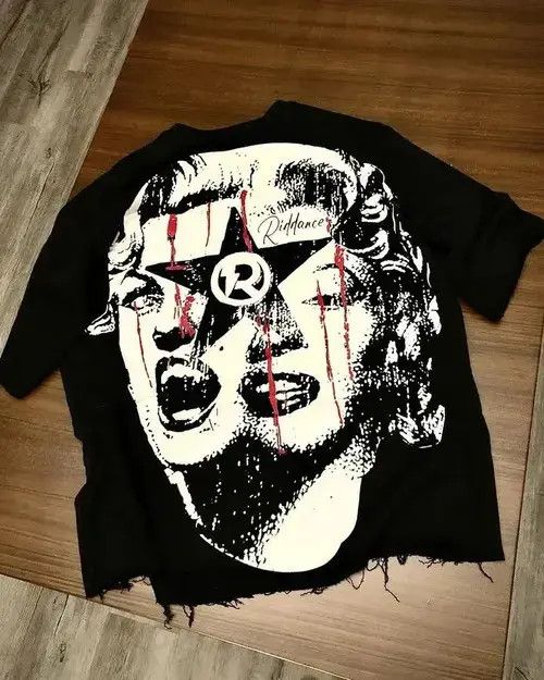 Designer × Japanese Brand Gothic Oversized TShirt Y2k Size US M / EU 48-50 / 2 - 2 Thumbnail