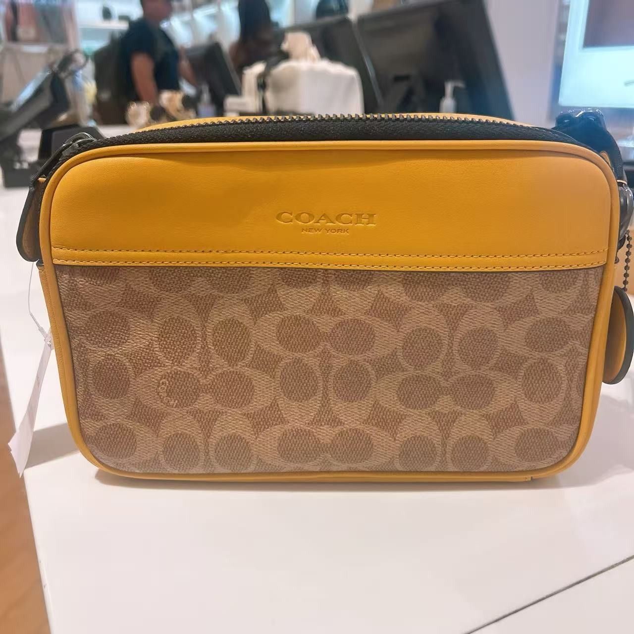 Coach Graham Crossbody Bag In Colorblock Signature Canvas CAX46 Size ONE SIZE - 1 Thumbnail
