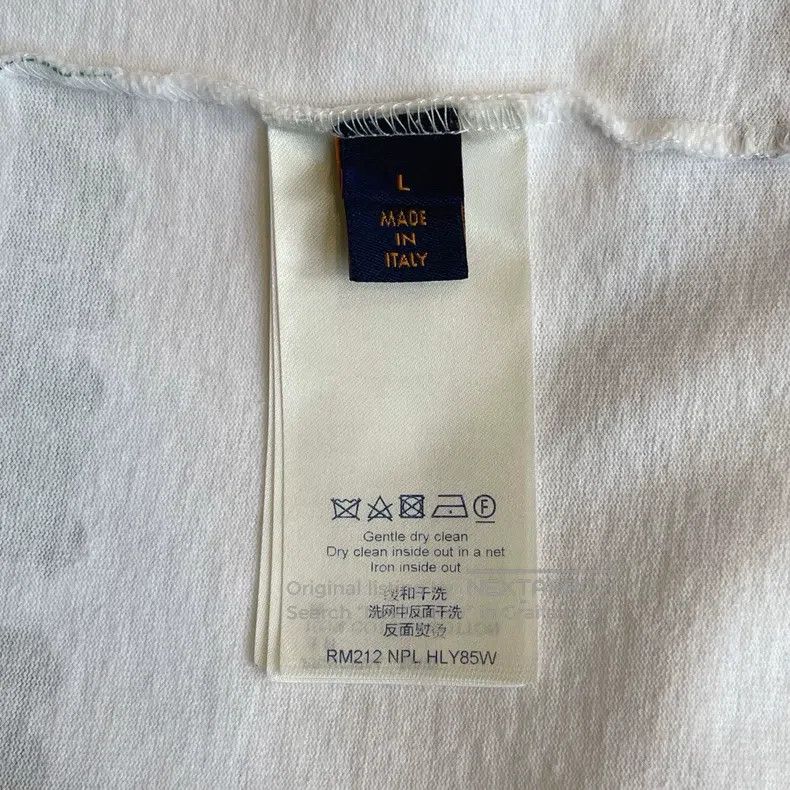 Louis Vuitton Louis Vuitton Letter printed white short sleeve Size US L / EU 52-54 / 3 - 6 Thumbnail
