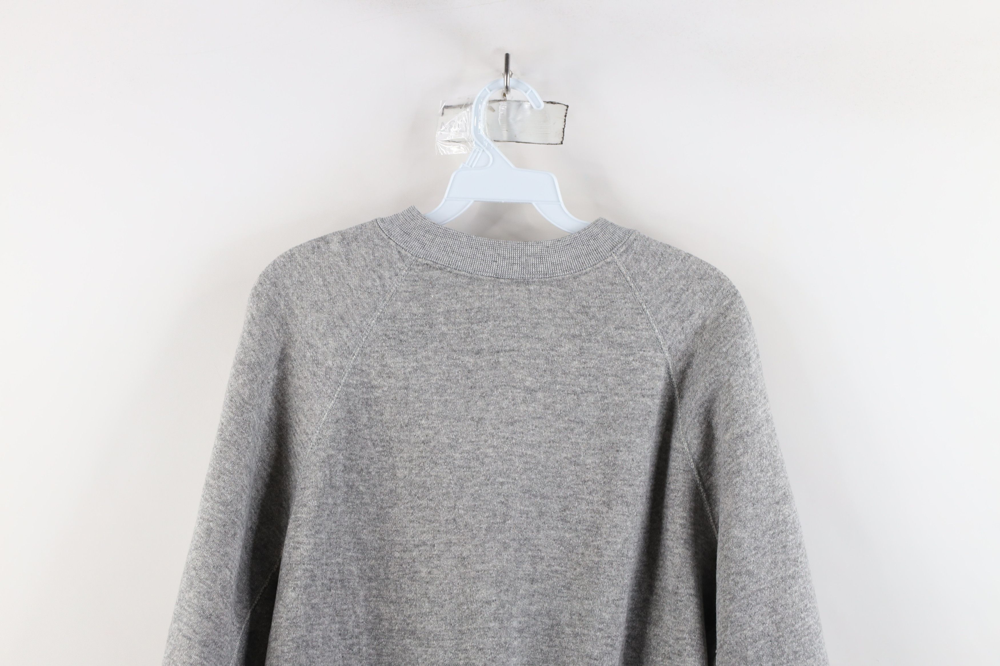 Vintage Vintage 70s Streetwear Triblend Sweatshirt Heather Gray USA Size US L / EU 52-54 / 3 - 11 Thumbnail