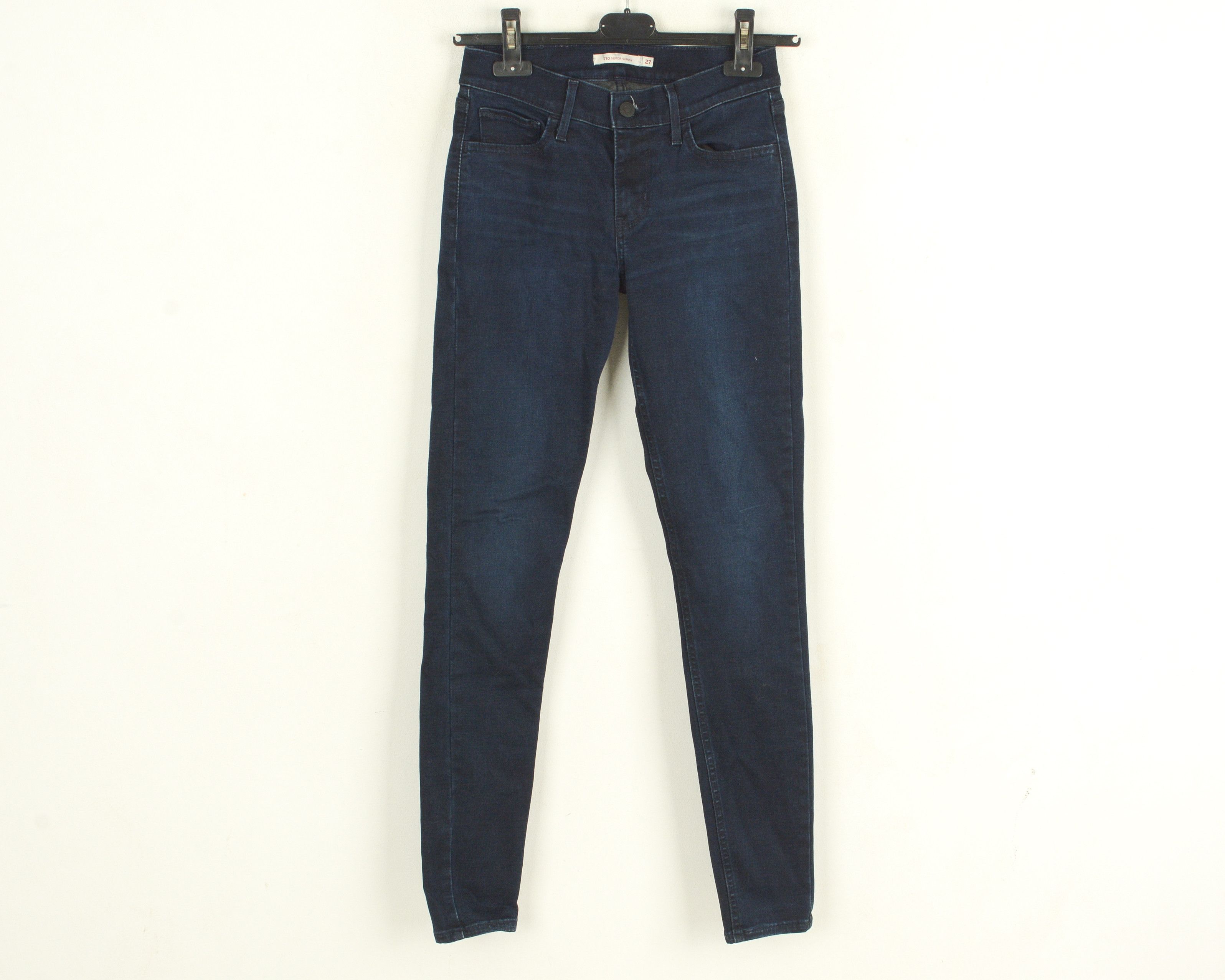 Levi's Strauss 710 W27 L30 Super Skinny Fit Jeans Denim Trousers Size 27" / US 4 / IT 40 - 1 Thumbnail