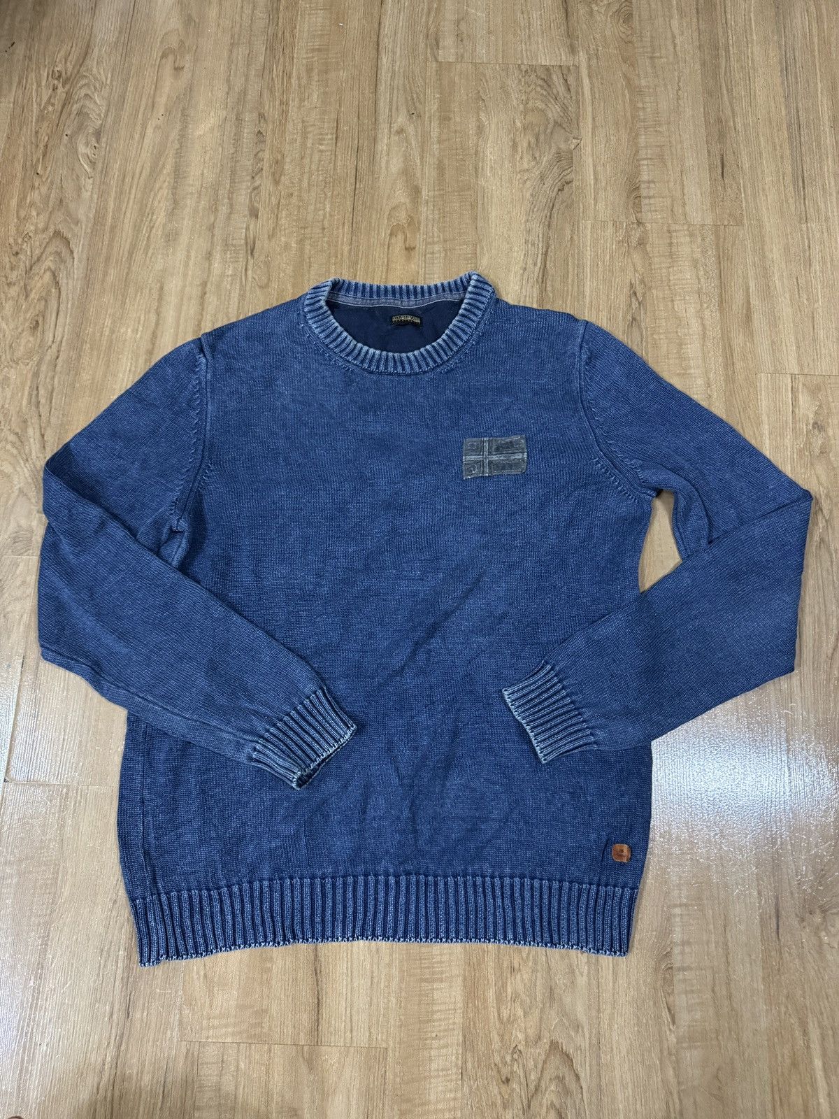 Napapijri NAPAPIJRI INDIGO KNITWEAR Size US L / EU 52-54 / 3 - 1 Thumbnail