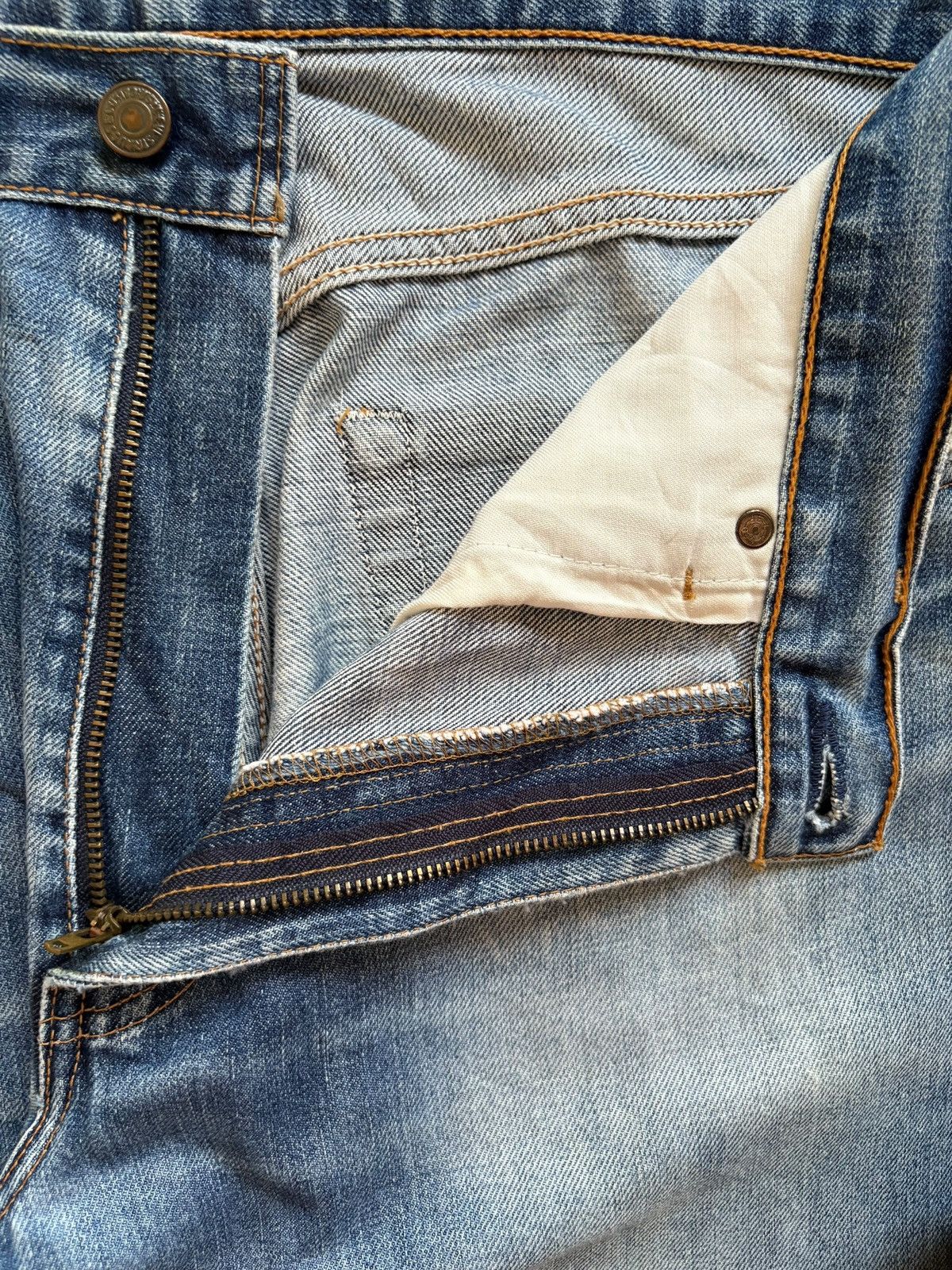 Levi's Vintage 90s Levis 512 Mud Wash Distress Baggy Jeans Size US 33 - 9 Thumbnail