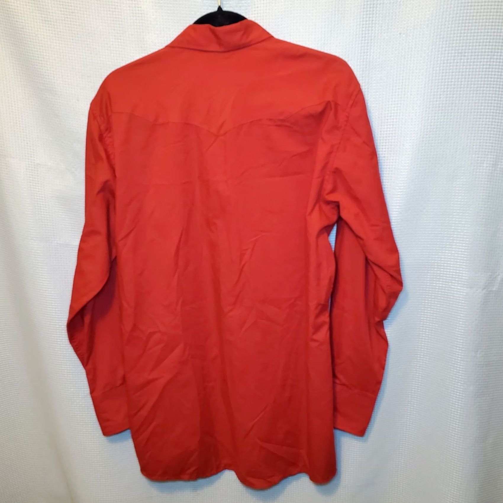 Vintage VINTAGE White Horse Shirt Mens L Red Ranch Western Button Down Size Pearl Snap Cowboy Size US L / EU 52-54 / 3 - 2 Thumbnail