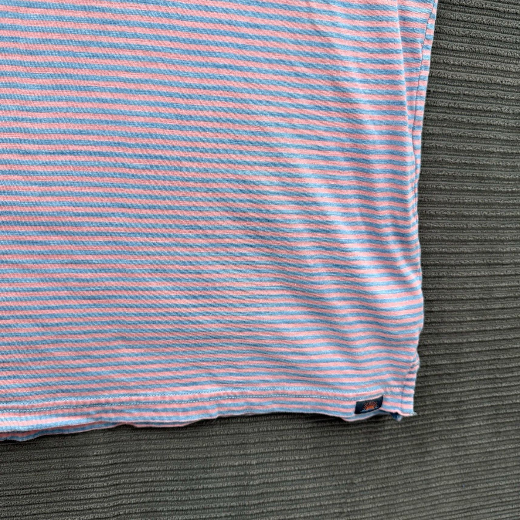 Faherty Faherty Polo Shirt Men 2XL Striped Organic Cotton Designer Preppy Golf Casual Shirt Size US XXL / EU 58 / 5 - 6 Thumbnail