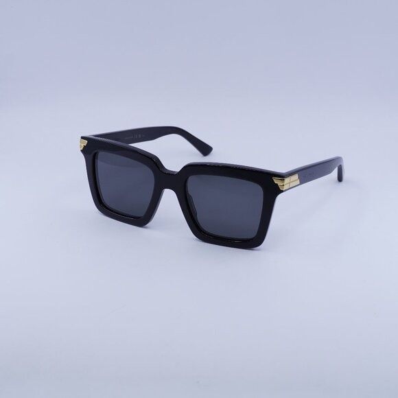 Bottega Veneta 🕶️ New Bottega Veneta BV1005S 001 Sunglasses - Black Frame Size ONE SIZE - 4 Thumbnail