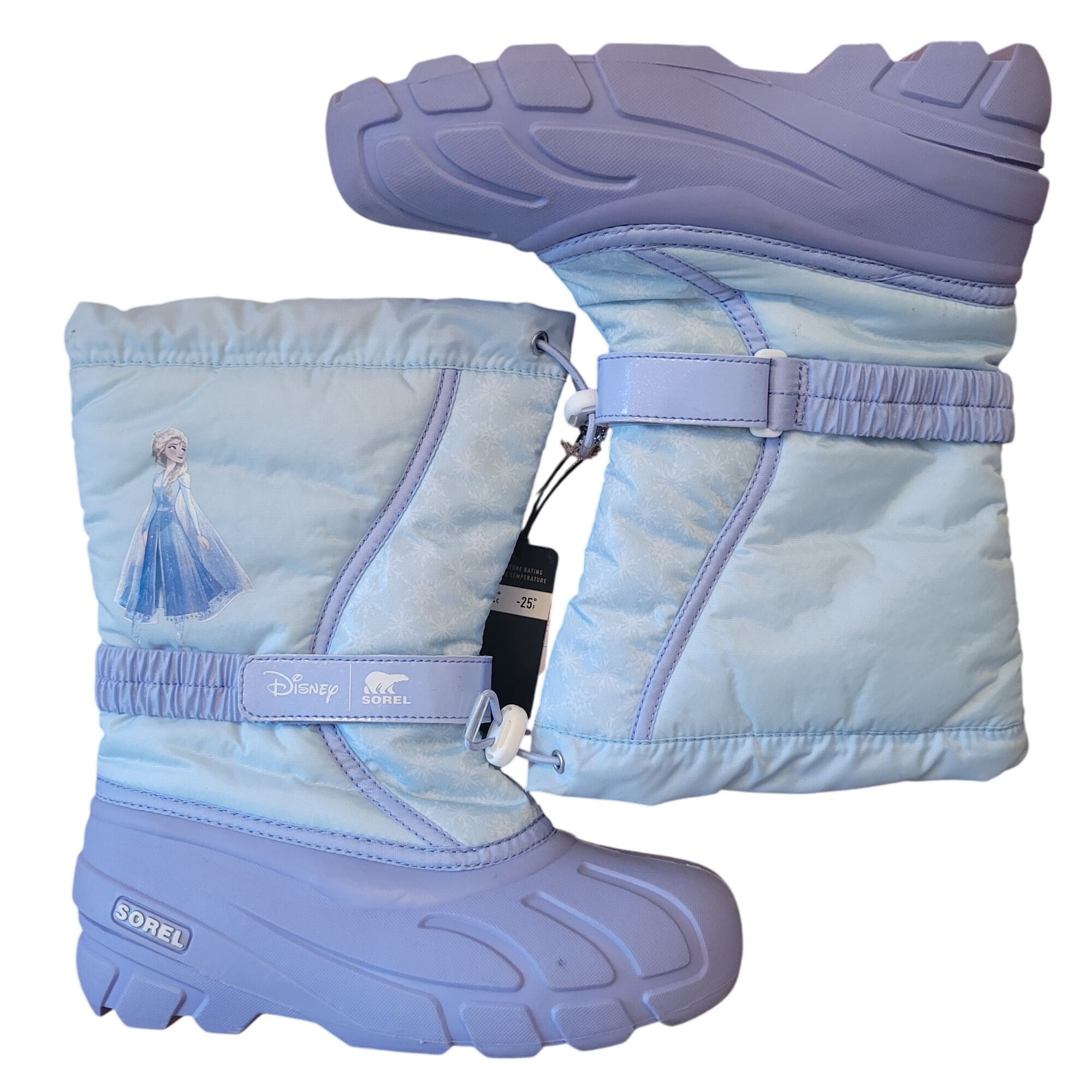 SOREL Disney Frozen II Sorel Winter Boots Youth 6 Insulated Waterp Size US 7 / IT 37 - 1 Thumbnail