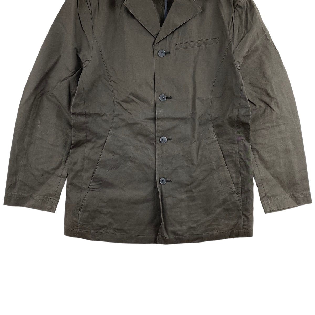 Japanese Brand TAKEO KIKUCHI Japanese Brand Plain Dark Green Blazer Coat Size US M / EU 48-50 / 2 - 3 Thumbnail