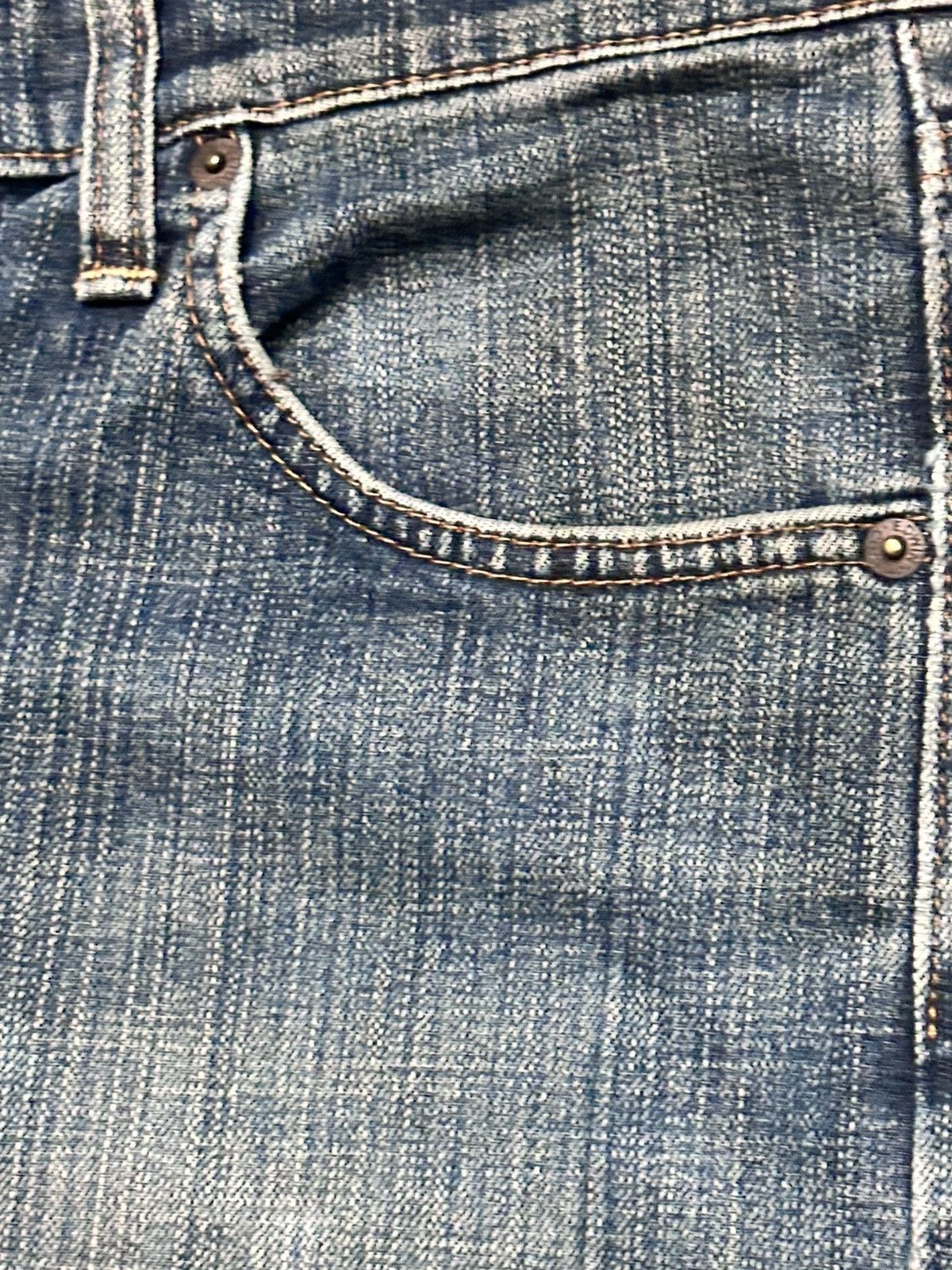 Edwin Vintage EDWIN Distressed Japan Denim With Faded Wash Size US 32 / EU 48 - 6 Thumbnail