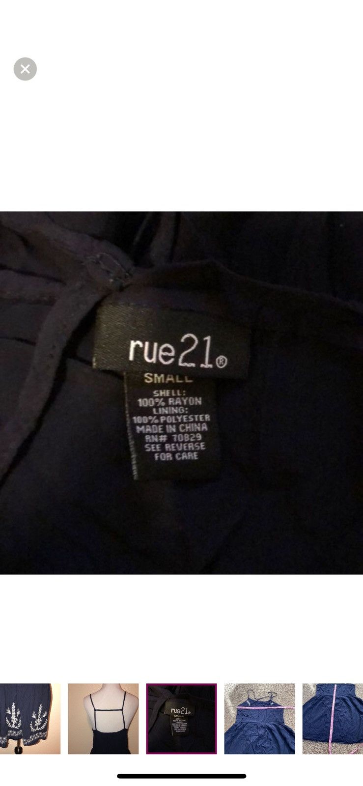 rue21 Rue21 small navy blue anchor dress Size S / US 4 / IT 40 - 2 Thumbnail