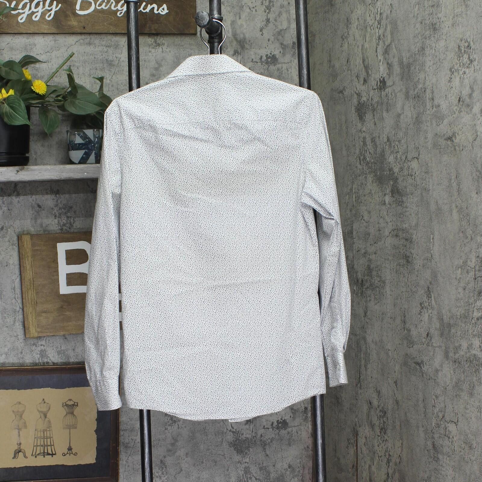 Other Geoffrey Beene Flex Shirt Dark Gray Multi S 14-14 1/2 32/33 Size US S / EU 44-46 / 1 - 2 Thumbnail