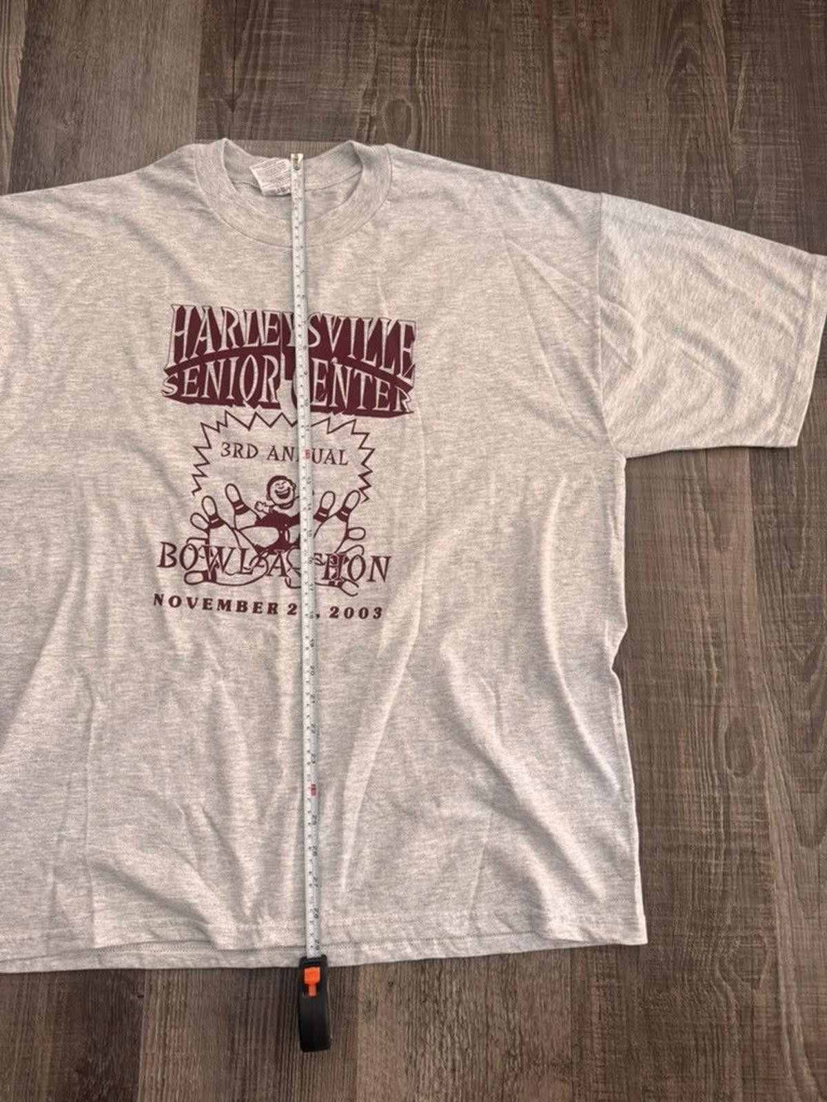 Jerzees JERZEES • VNTG "Harleysville" Pre-Shrunk Tee (XL) Size US XL / EU 56 / 4 - 3 Thumbnail