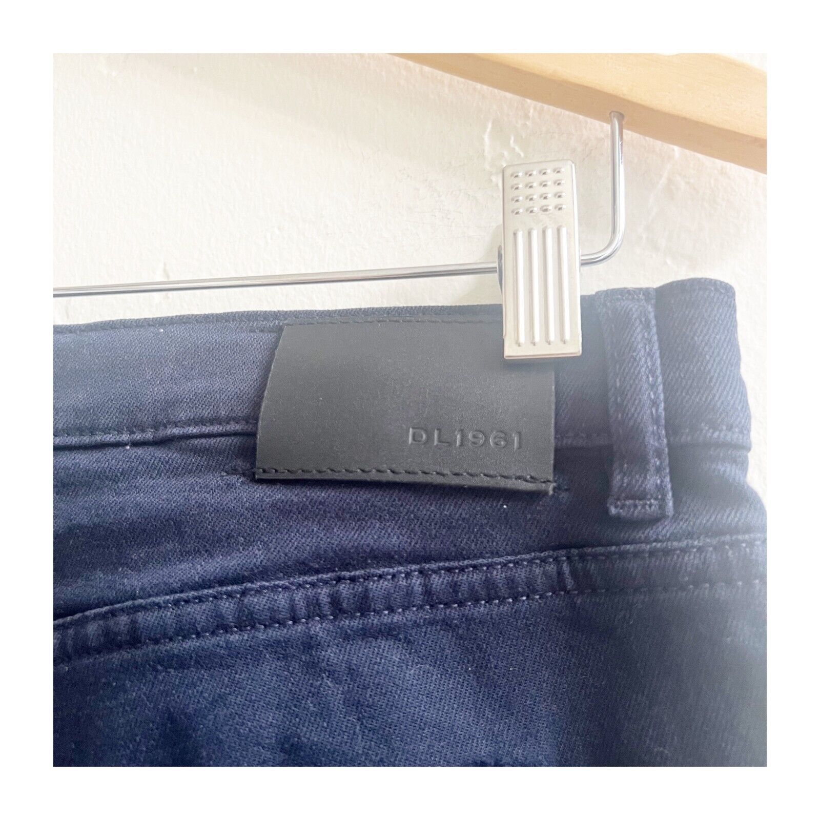DL1961 DL1961 Womens Black Dark Sapphire Brady Slim Casual Jeans 16 Size 38" / US 16 / IT 52 - 9 Thumbnail