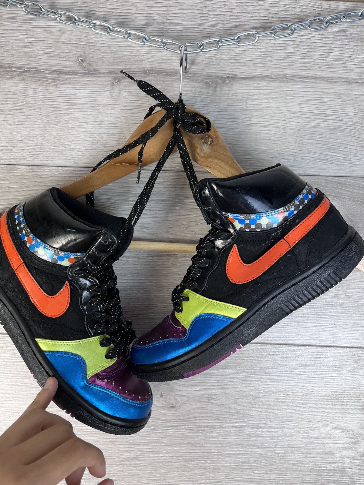 Vintage Vintage women’s sneakers Nike Court Force y2k Jordan us7 Size US 7 / IT 37 - 10 Thumbnail