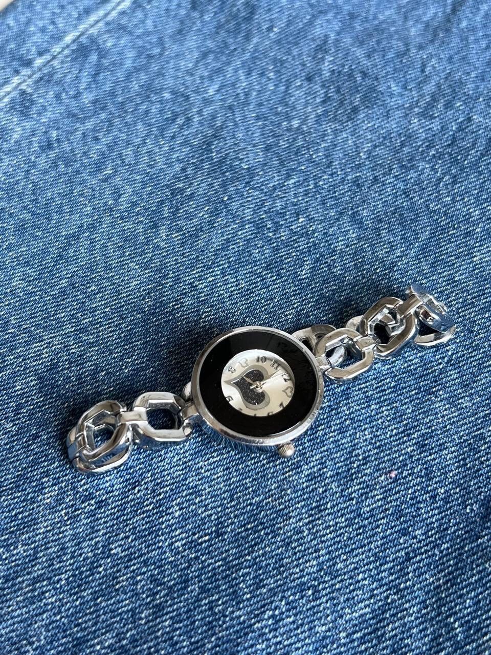 Japanese Brand × Vintage Vintage ❤️ Heart Japanese style futuristic Steel Watch Size ONE SIZE - 7 Thumbnail