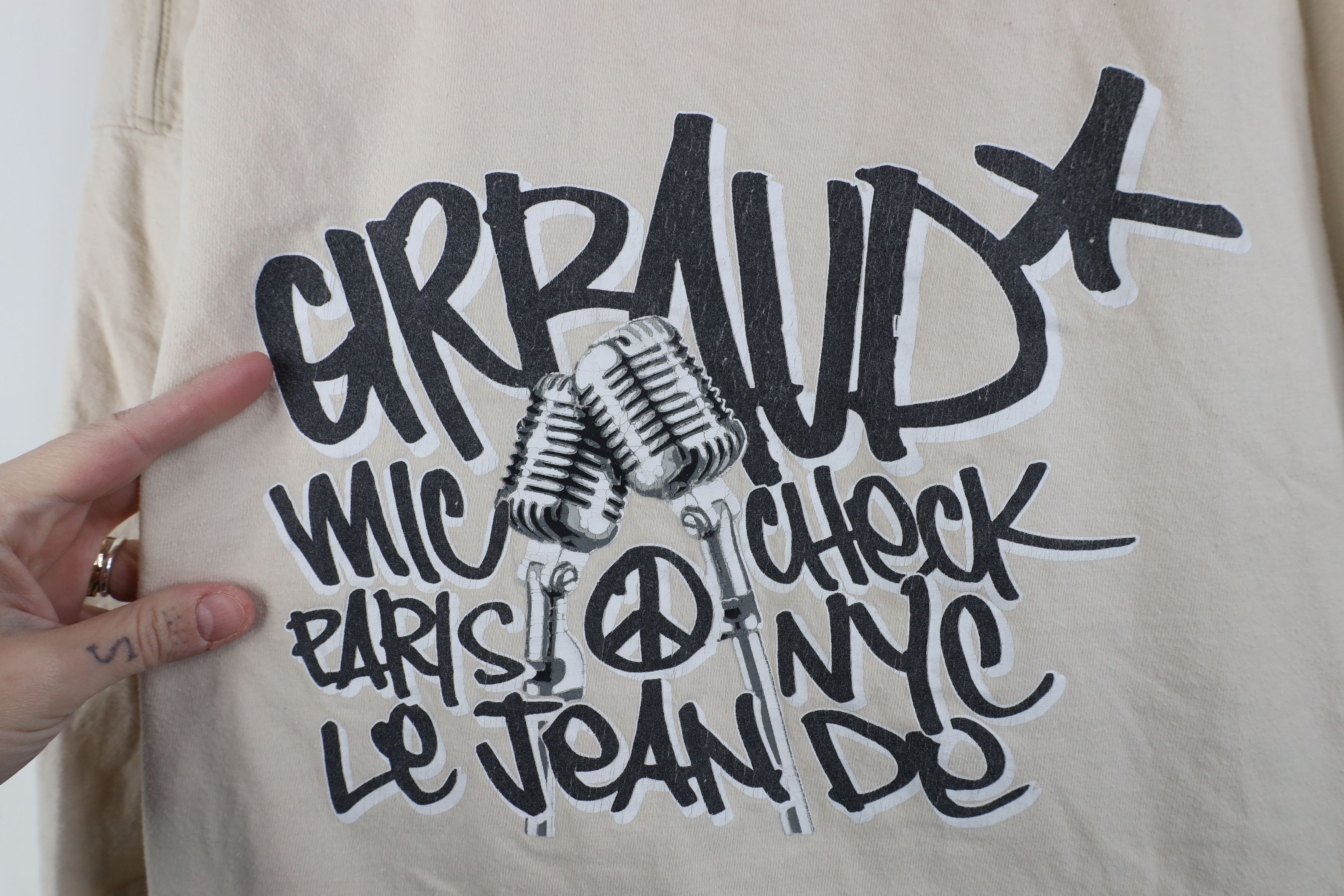 Marithe + Francois Girbaud Vintage 90s Marithe Francois Girbaud Baggy Hip Hop T-Shirt Size US XL / EU 56 / 4 - 4 Thumbnail
