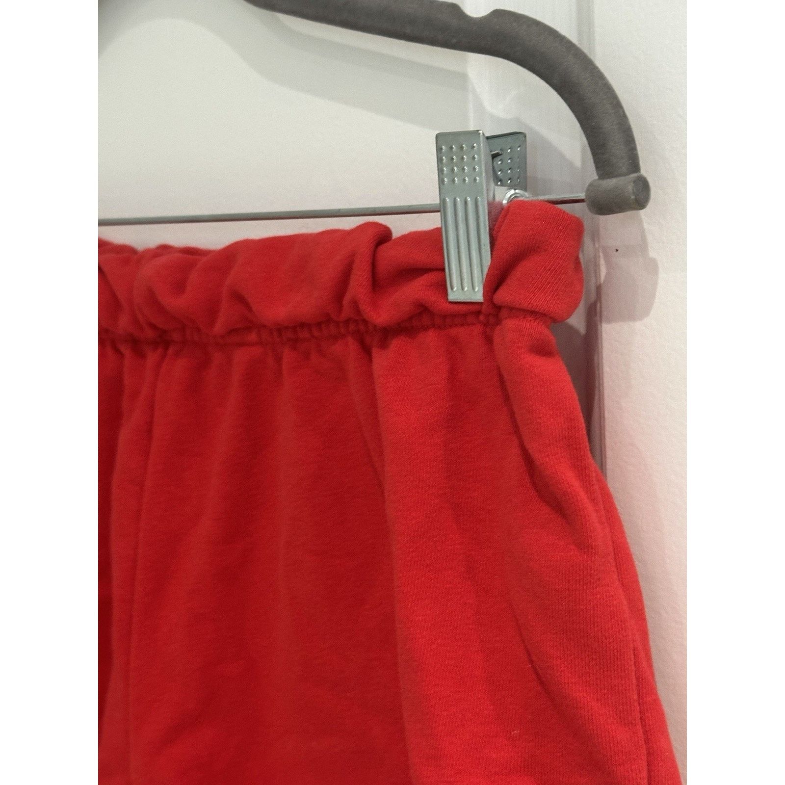 Primark Primark Women’s Red Shorts Elasticated Waist Size Small Size 26" / US 2 / IT 38 - 4 Thumbnail