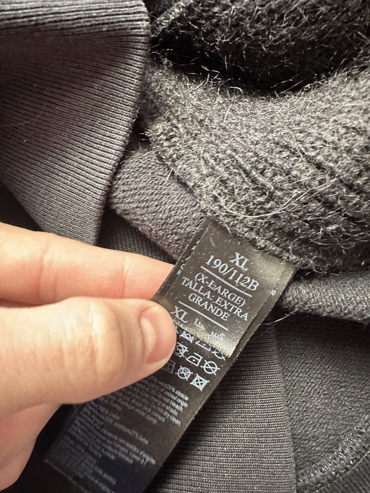 Vintage Allsaints hoodie wool rare size Xl